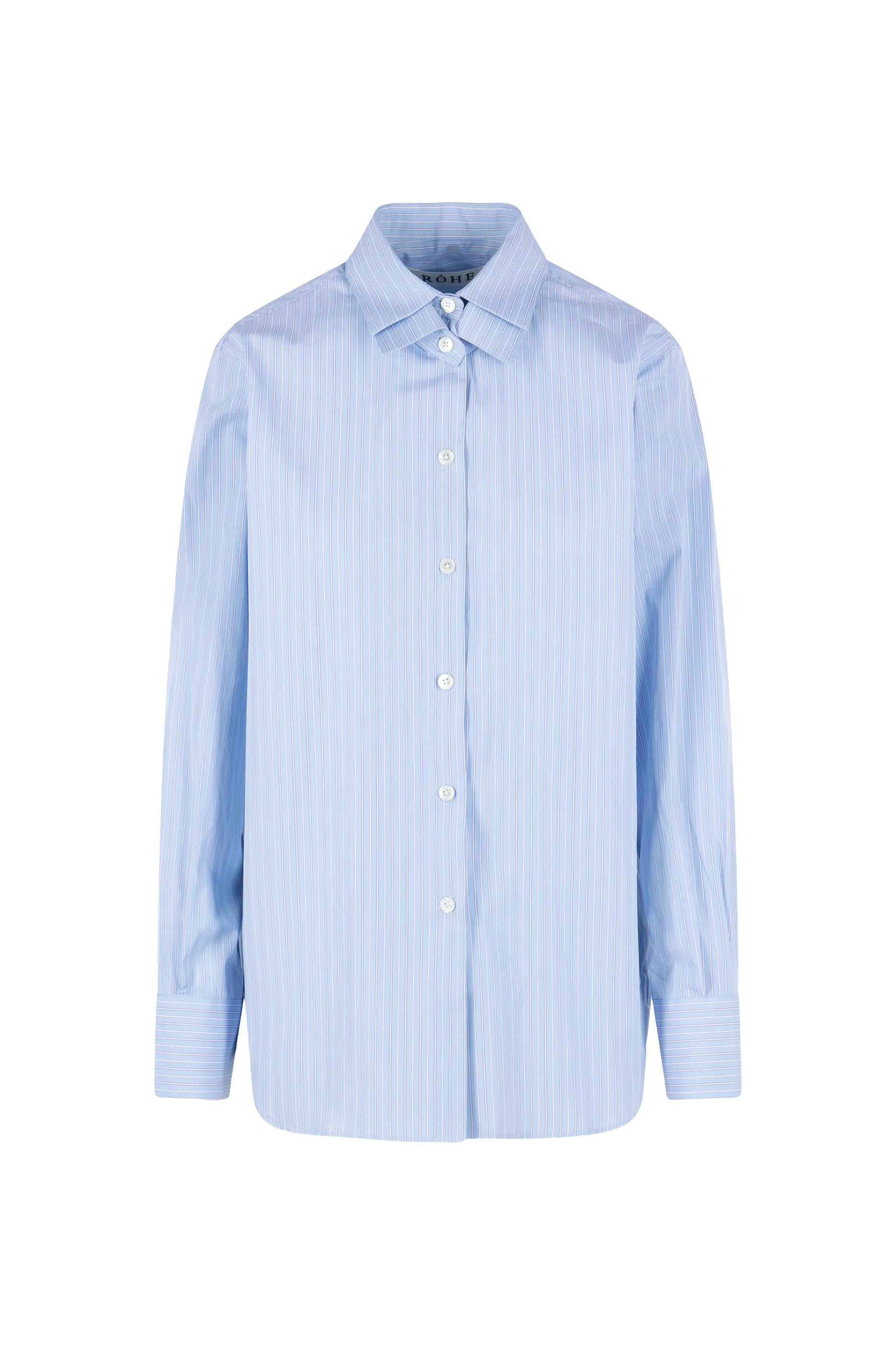 قميص بياقة مزدوجة