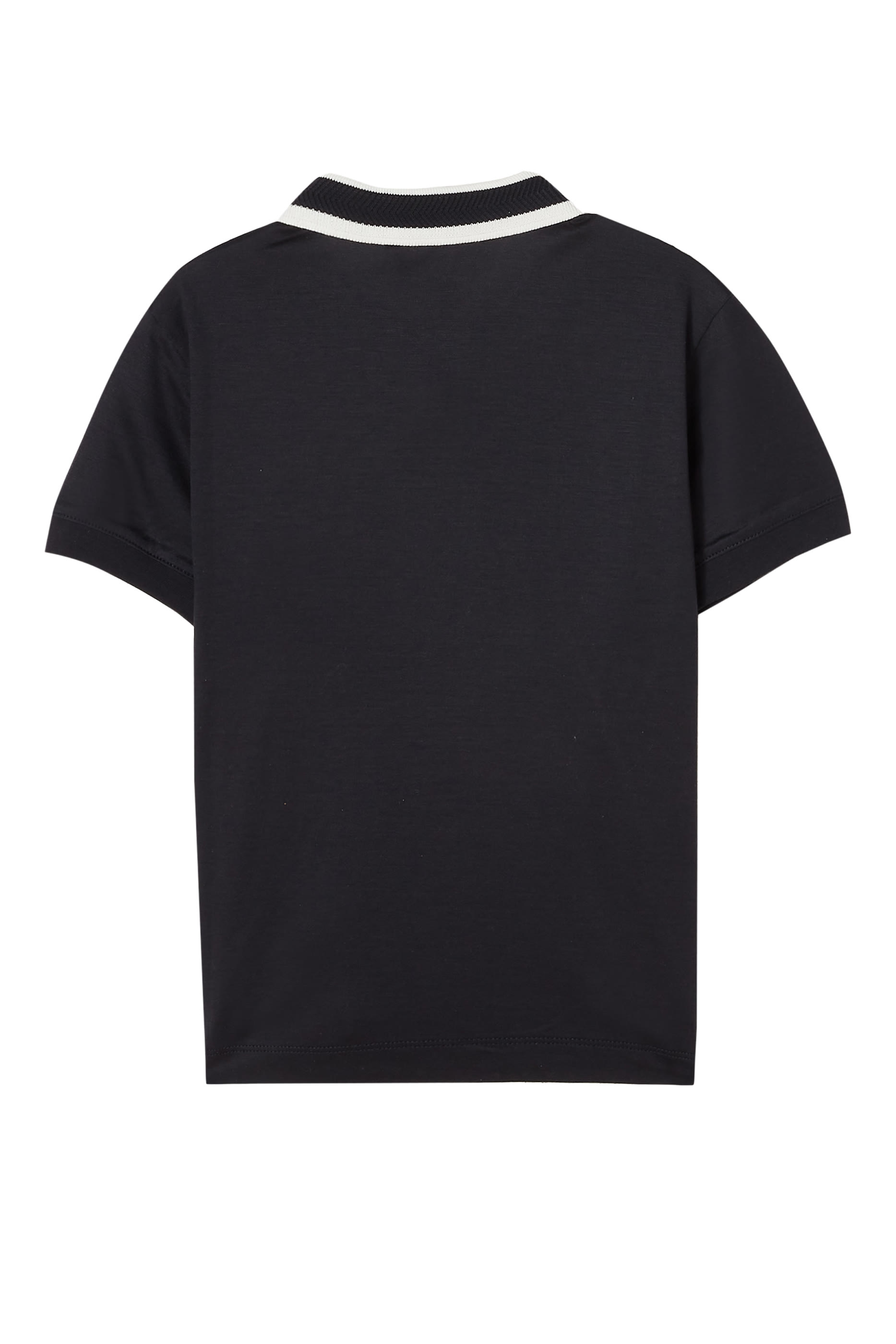 قميص بولو بشعار الماركة للأطفال