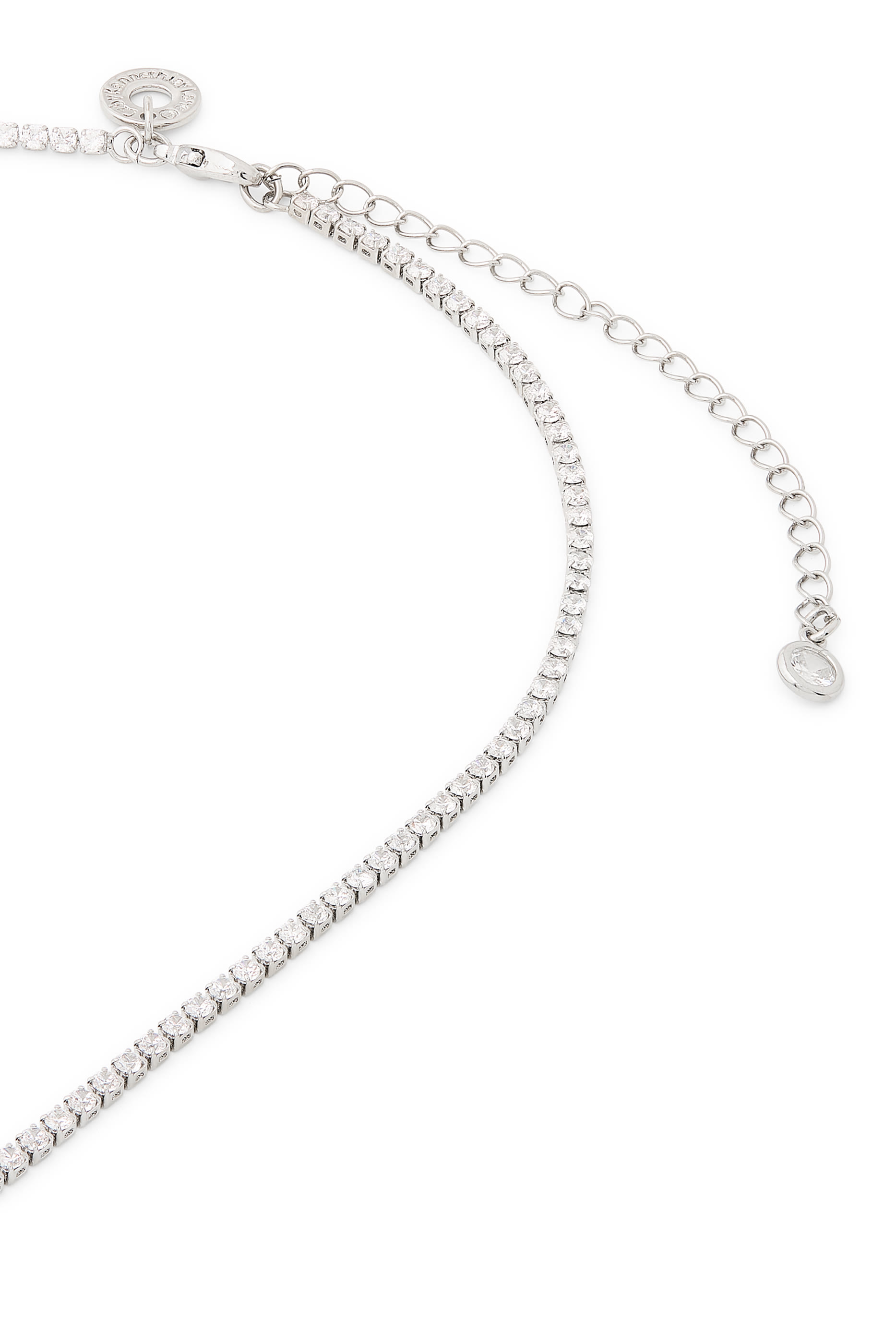 قلادة تنس بتصميم ملفوف