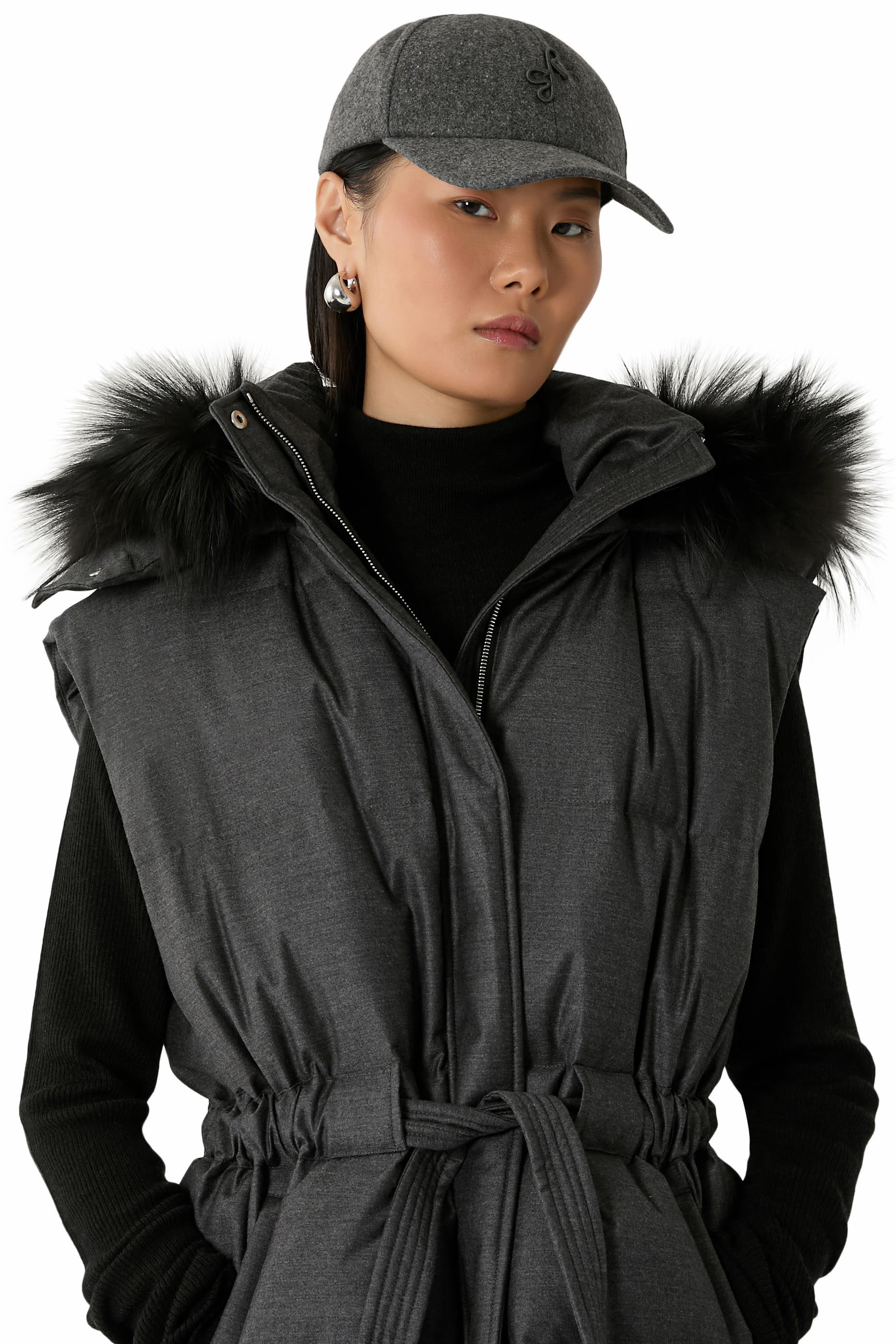 Monogram-Embellished Baseball Cap