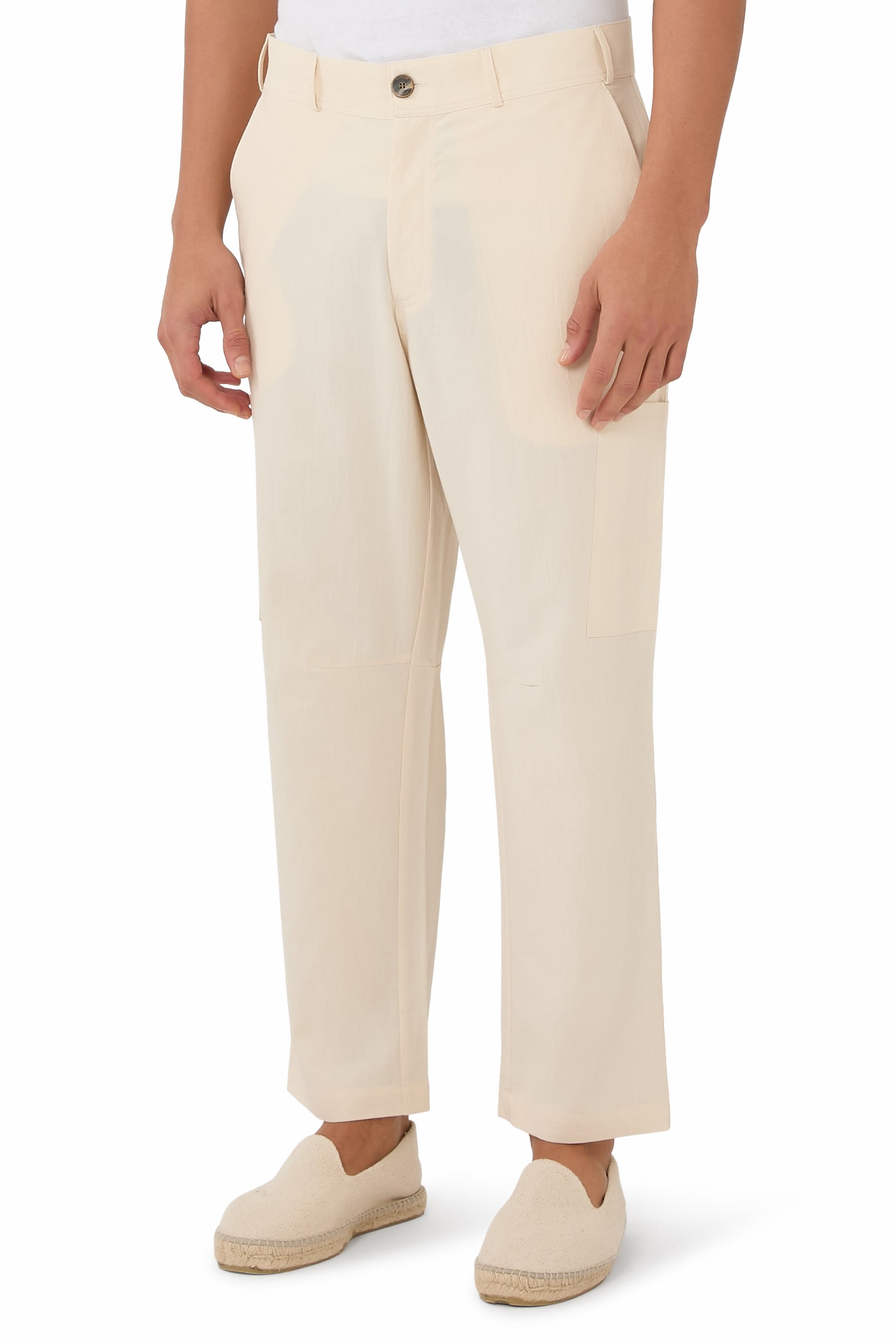 Gaucho Cotton Cargo Trousers