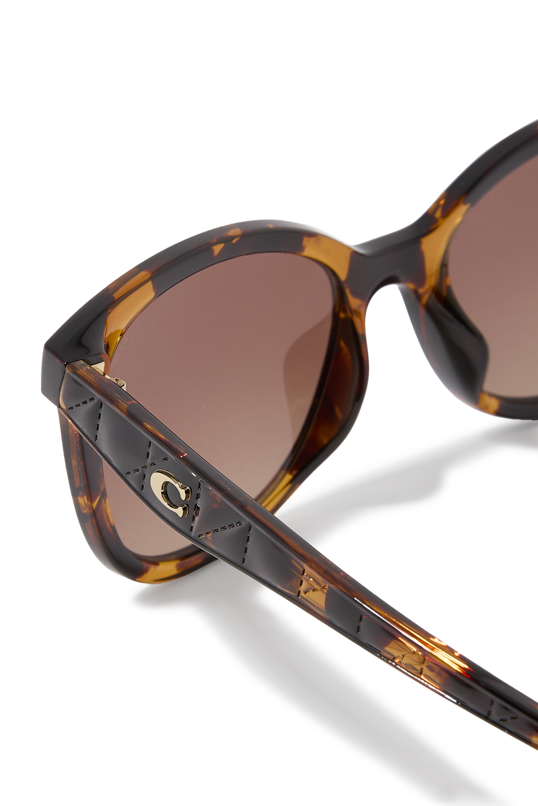 نظارة شمسية تابي بتفاصيل مبطنة وإطار دائري