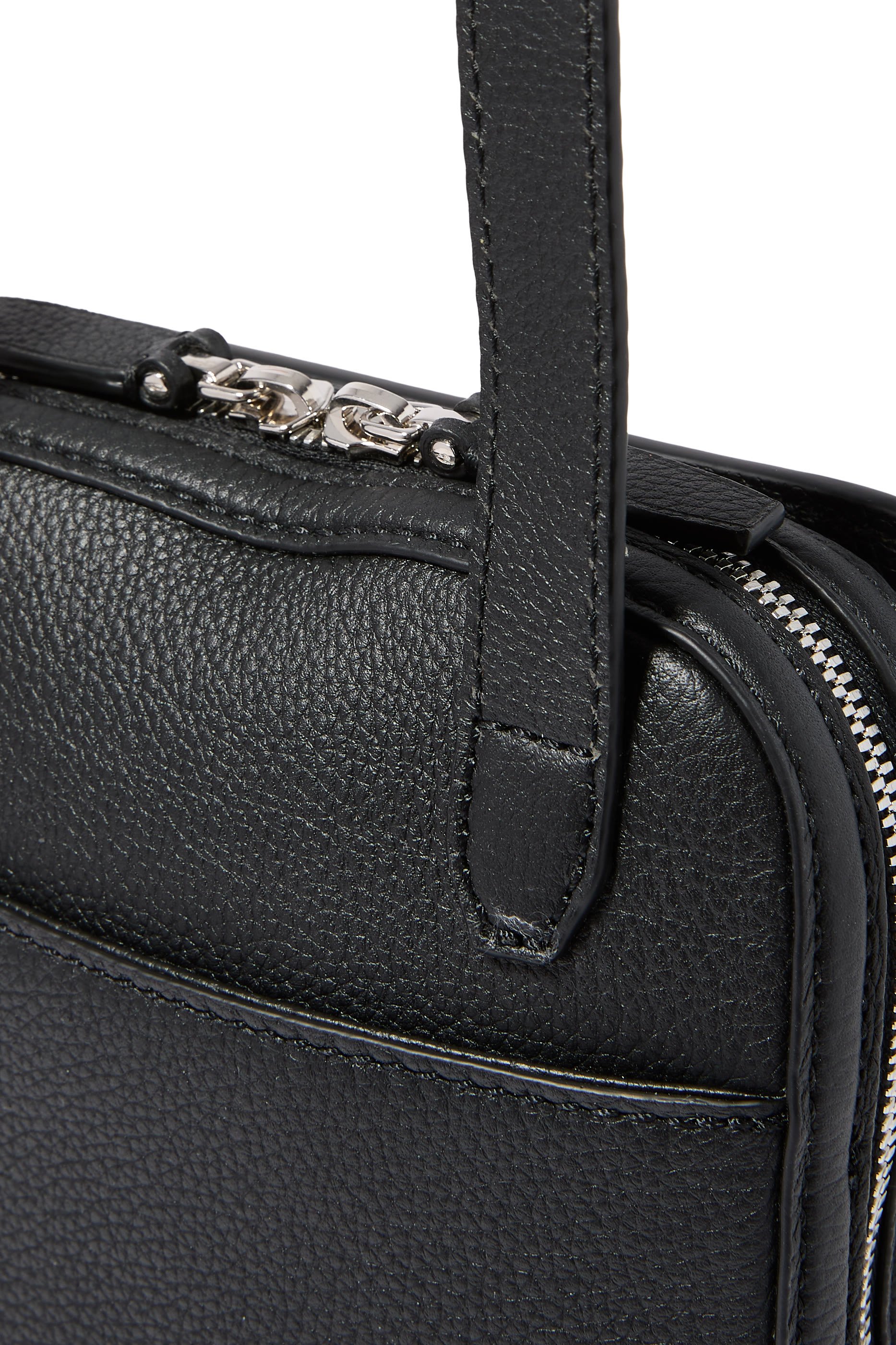 حقيبة مسنجر جلد بارز الملمس