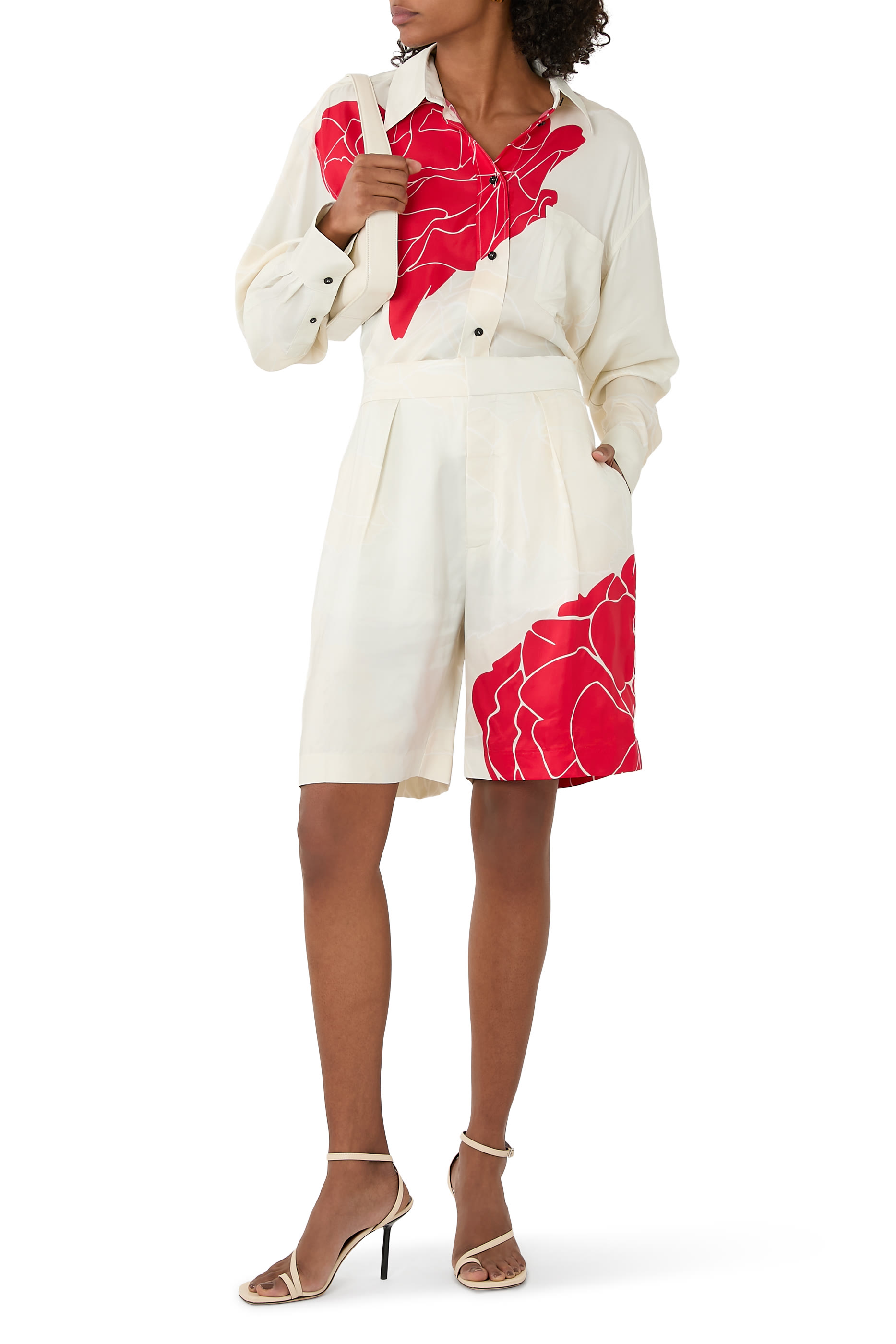 Shell Floral Print Shirt