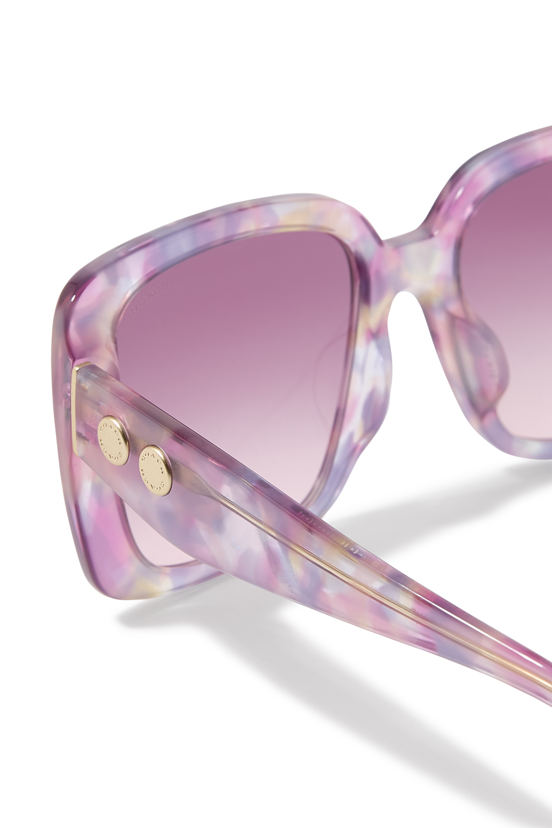 نظارة شمسية بإطار مربع أسيتات