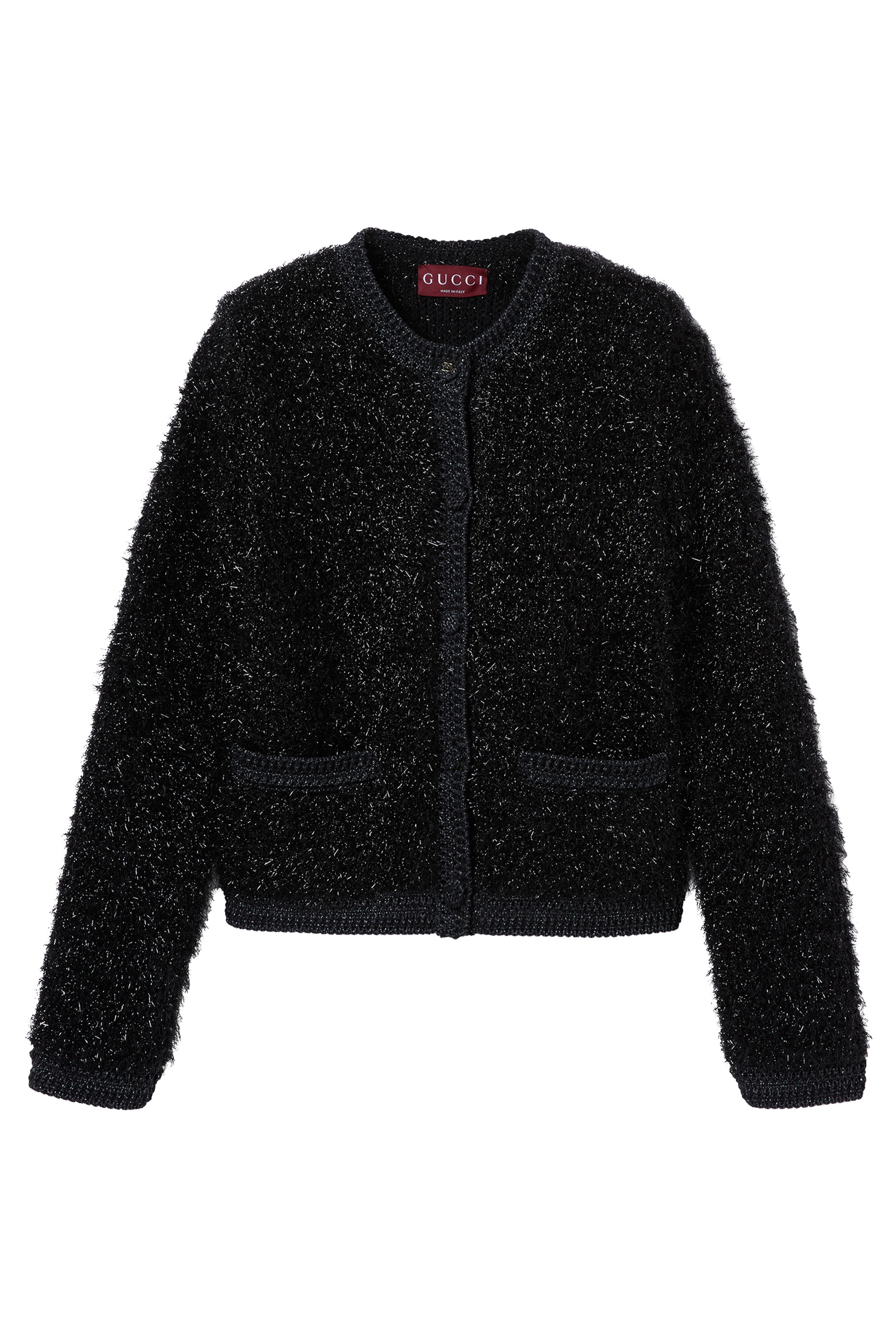 كارديجان صوف سميك لامع