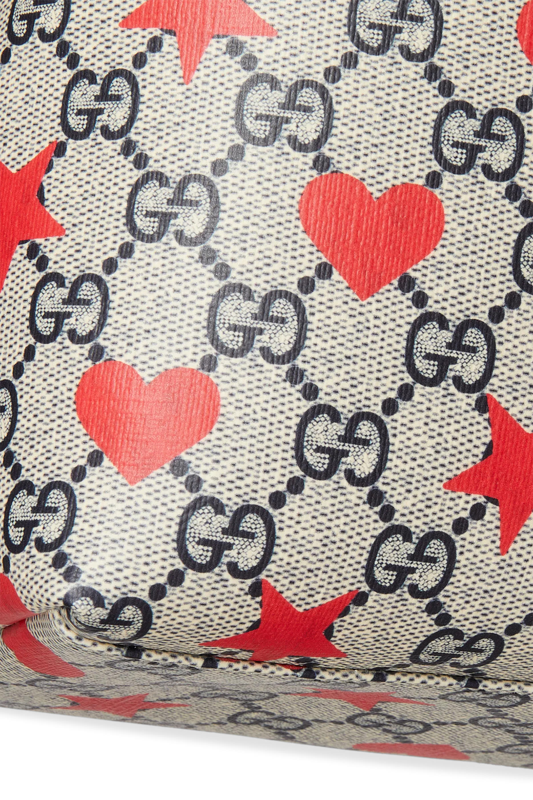 حقيبة ظهر بنقشة حرفي شعار الماركة للأطفال