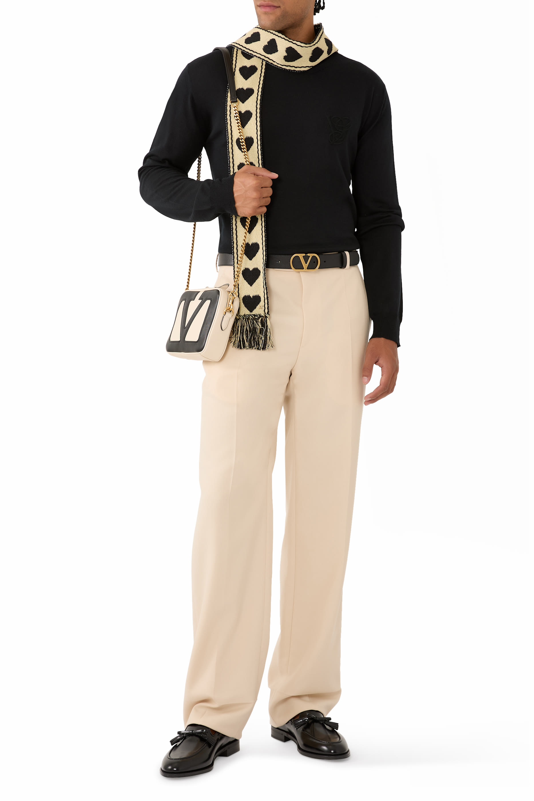 سترة بياقة ضيقة