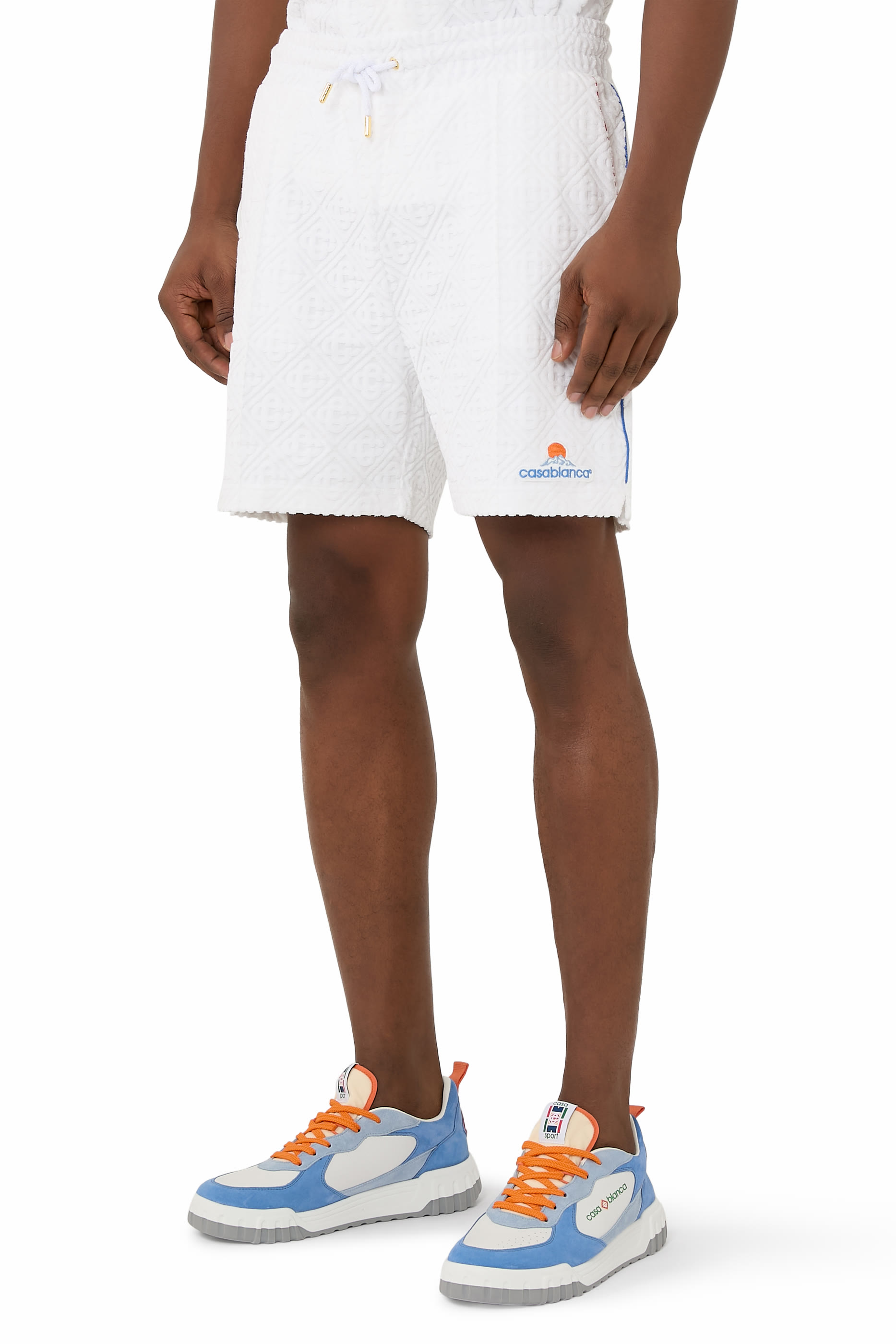 شورت بحروف شعار الماركة جاكار وقماش فائق الإمتصاص