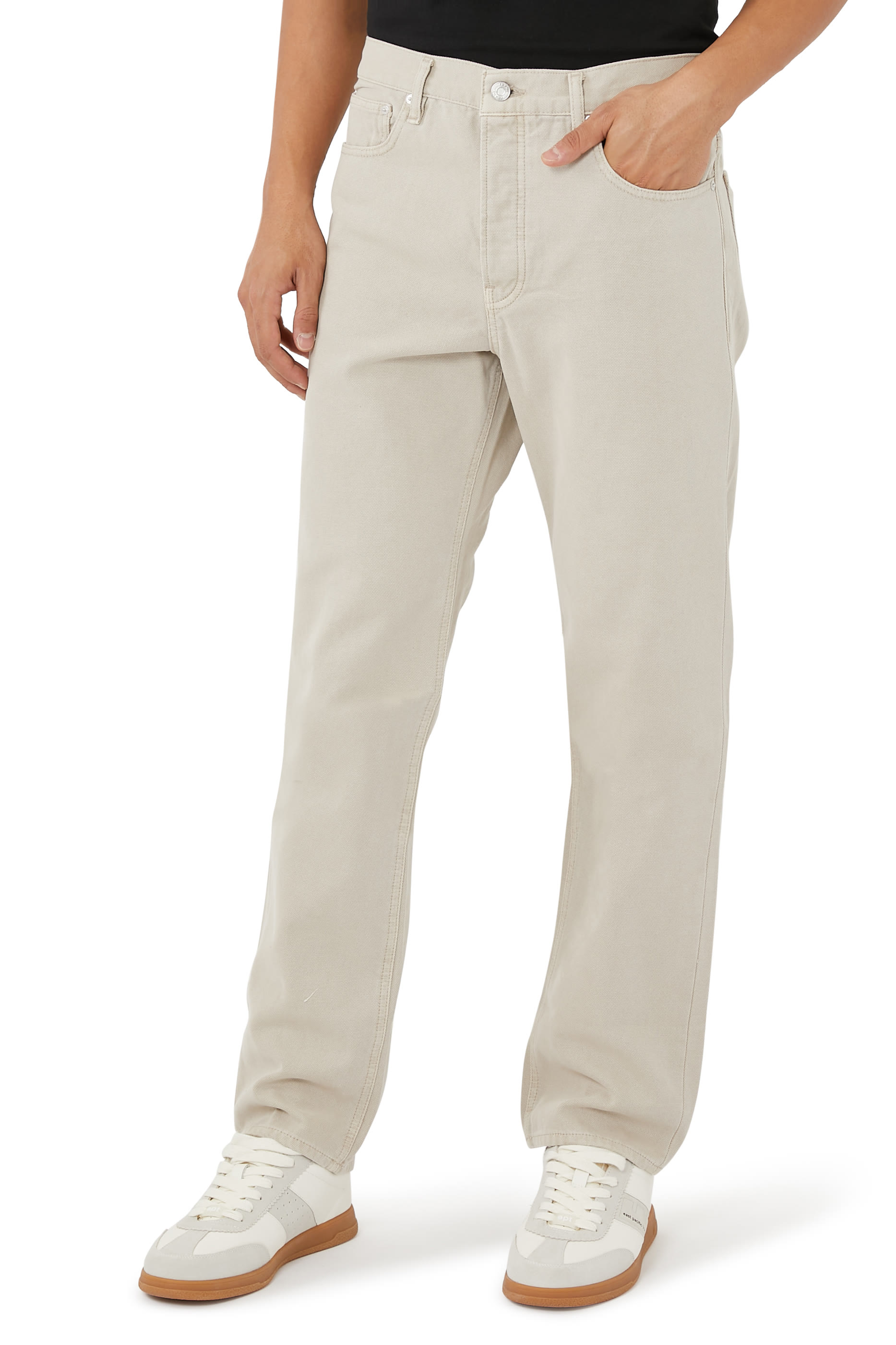 بنطال جينز بقص ساق مستقيمة