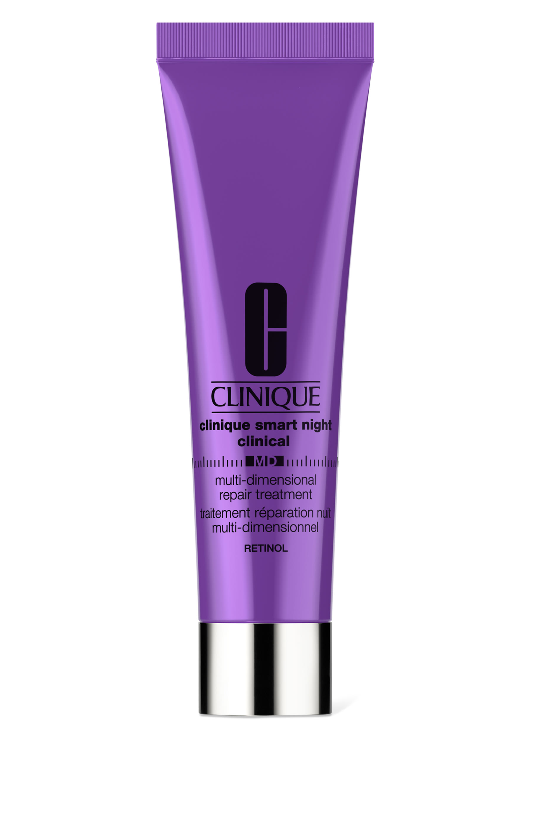 مستحضر ليلي سمارت نايت كلينيكال إم دي لإصلاح متعدد الأبعاد بالريتينول