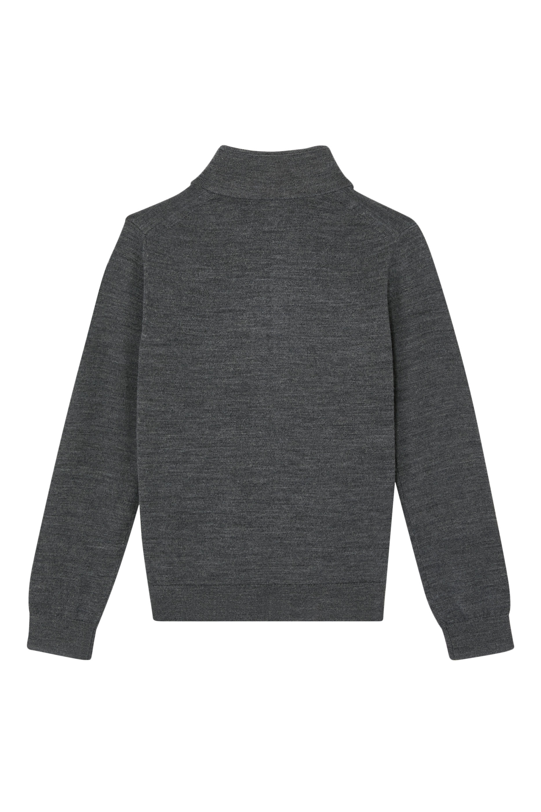 كارديجان بسحاب كامل مزيج صوف ميرينو للأطفال