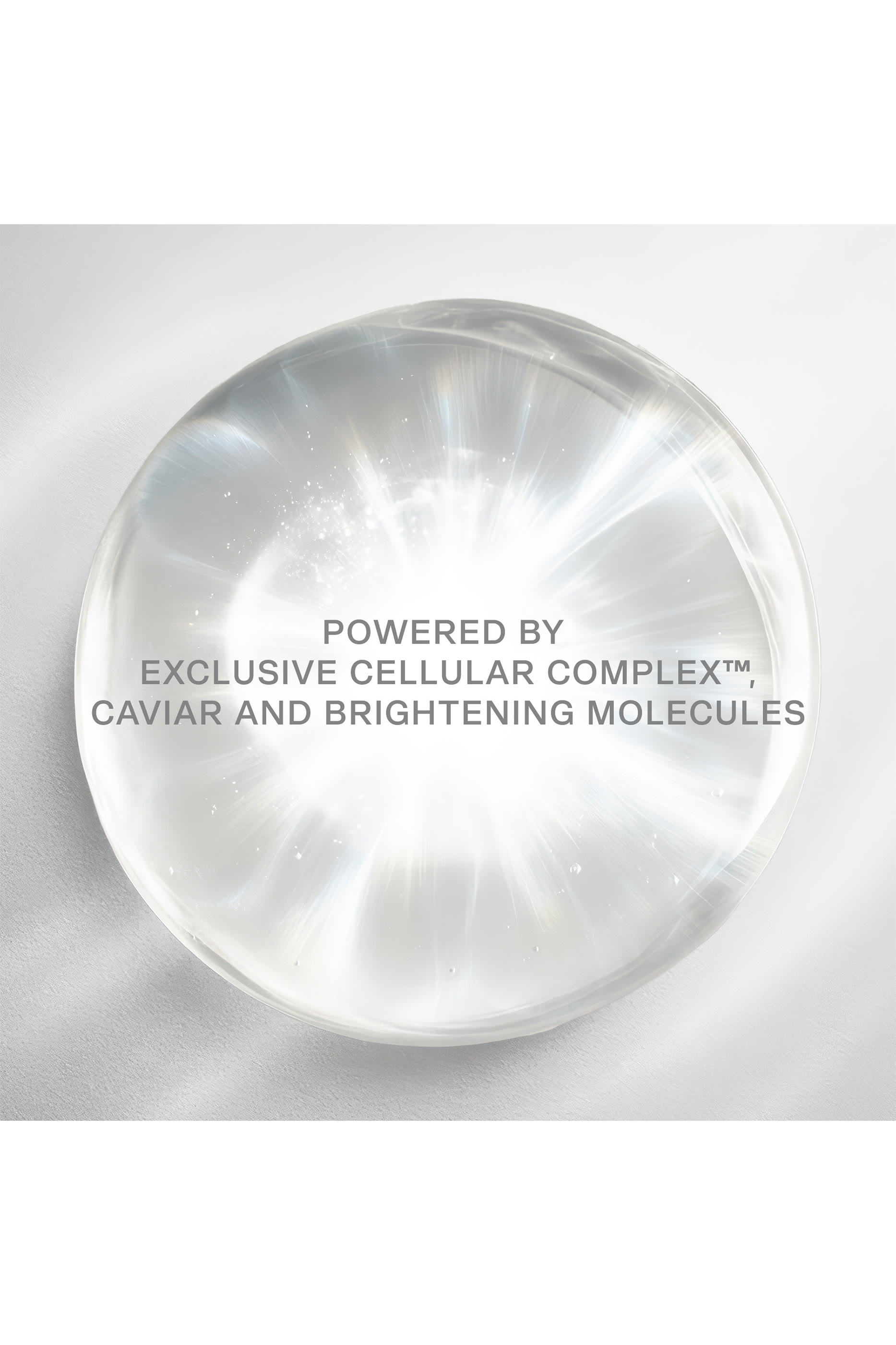 مستحضر لإشراق البشرة بخلاصة الكافيار الأبيض