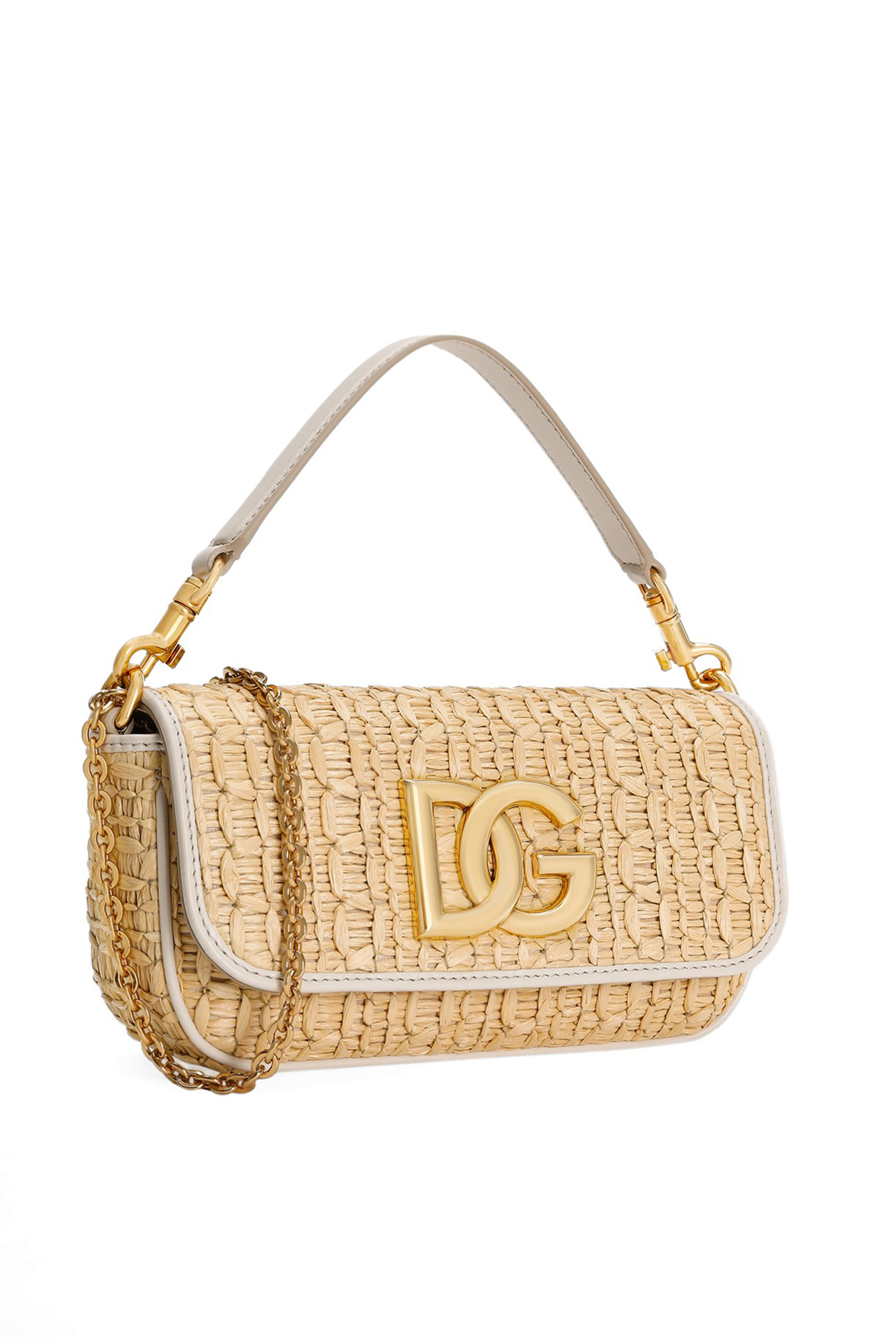 حقيبة كتف رافيا كروشيه