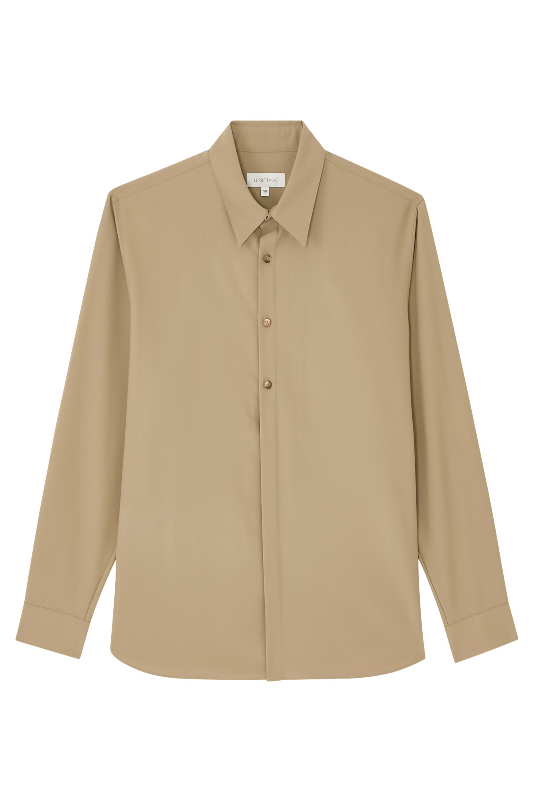 قميص كلاسيكي مزيج صوف