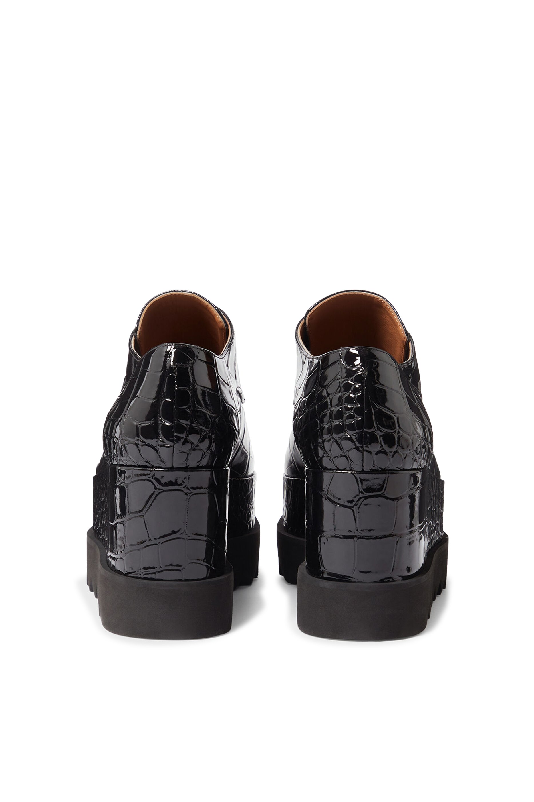  حذاء إليس 80 بنعل عريض ونقشة جلد التمساح بإصدار محدود