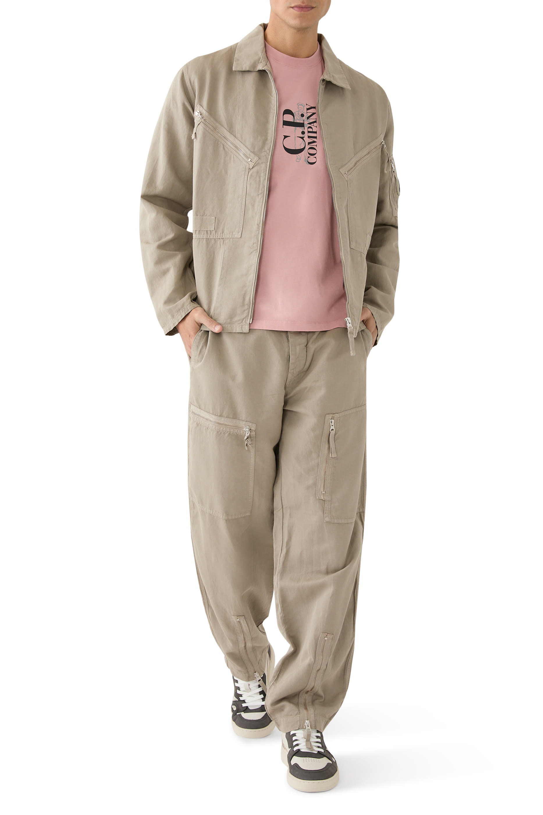 تيشيرت بشعار  الماركة عمودي 30/1 جيرسيه