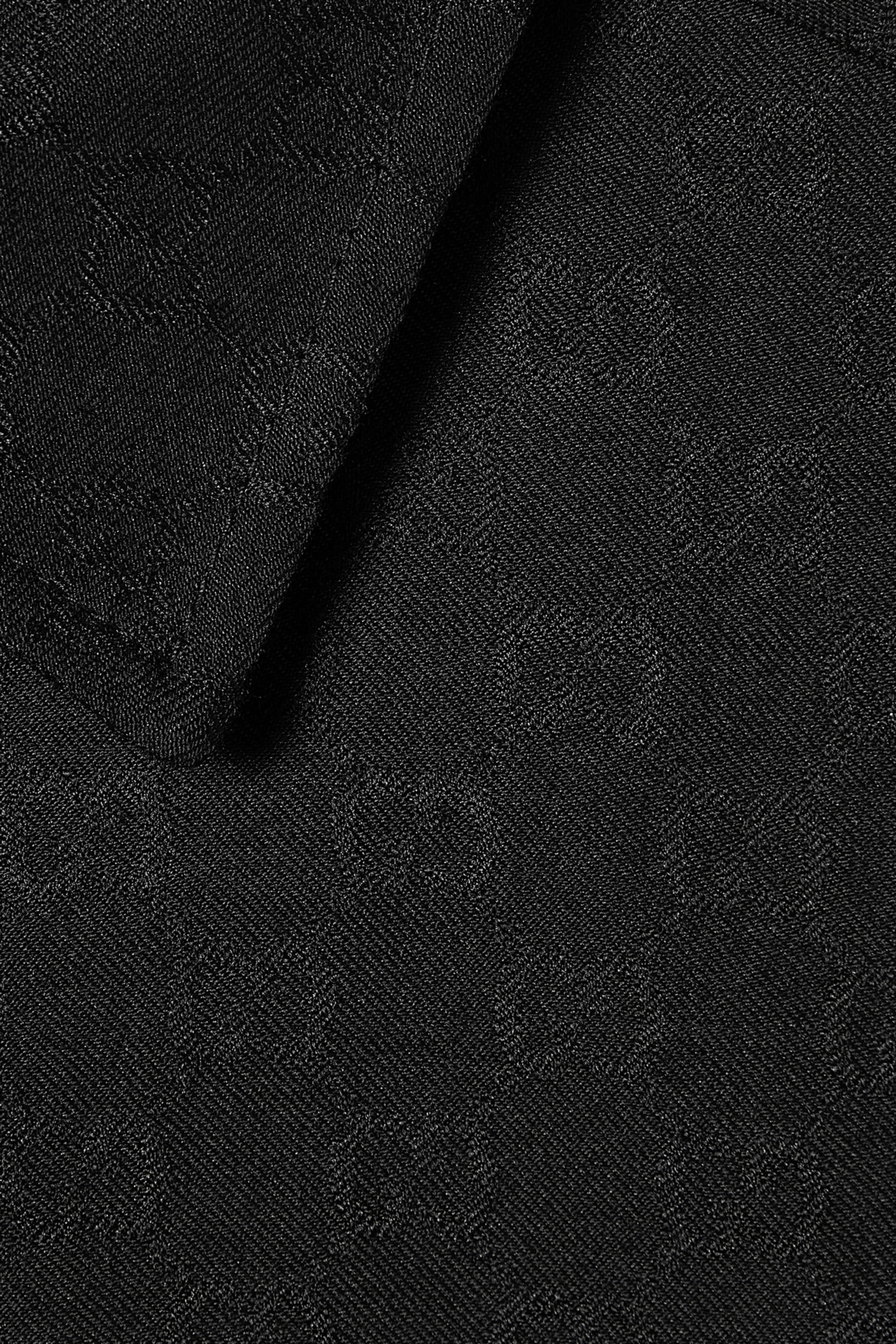 جاكيت بسحاب ونقشة حرفي شعار الماركة صوف