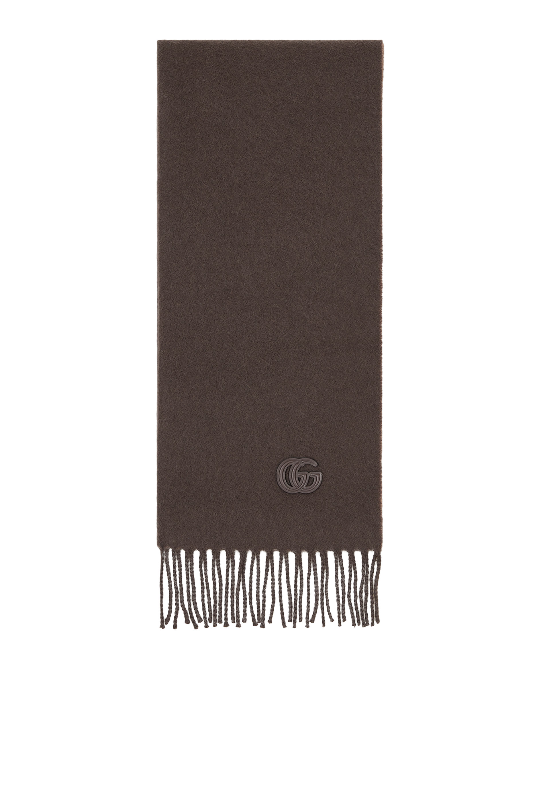 Cashmere Scarf With Patch