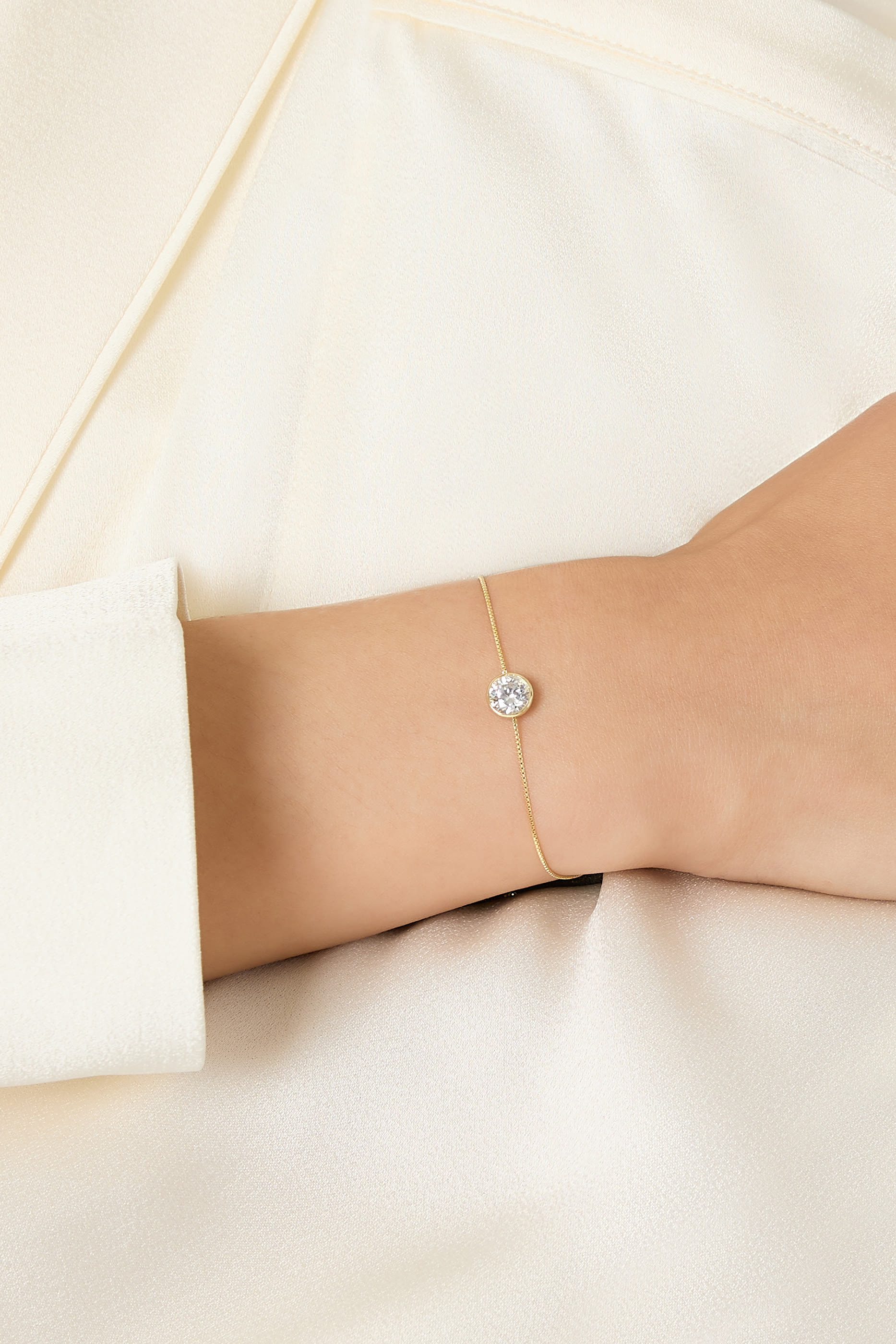  سوار سوليتير مويسانيتي، فيرميل عيار 14