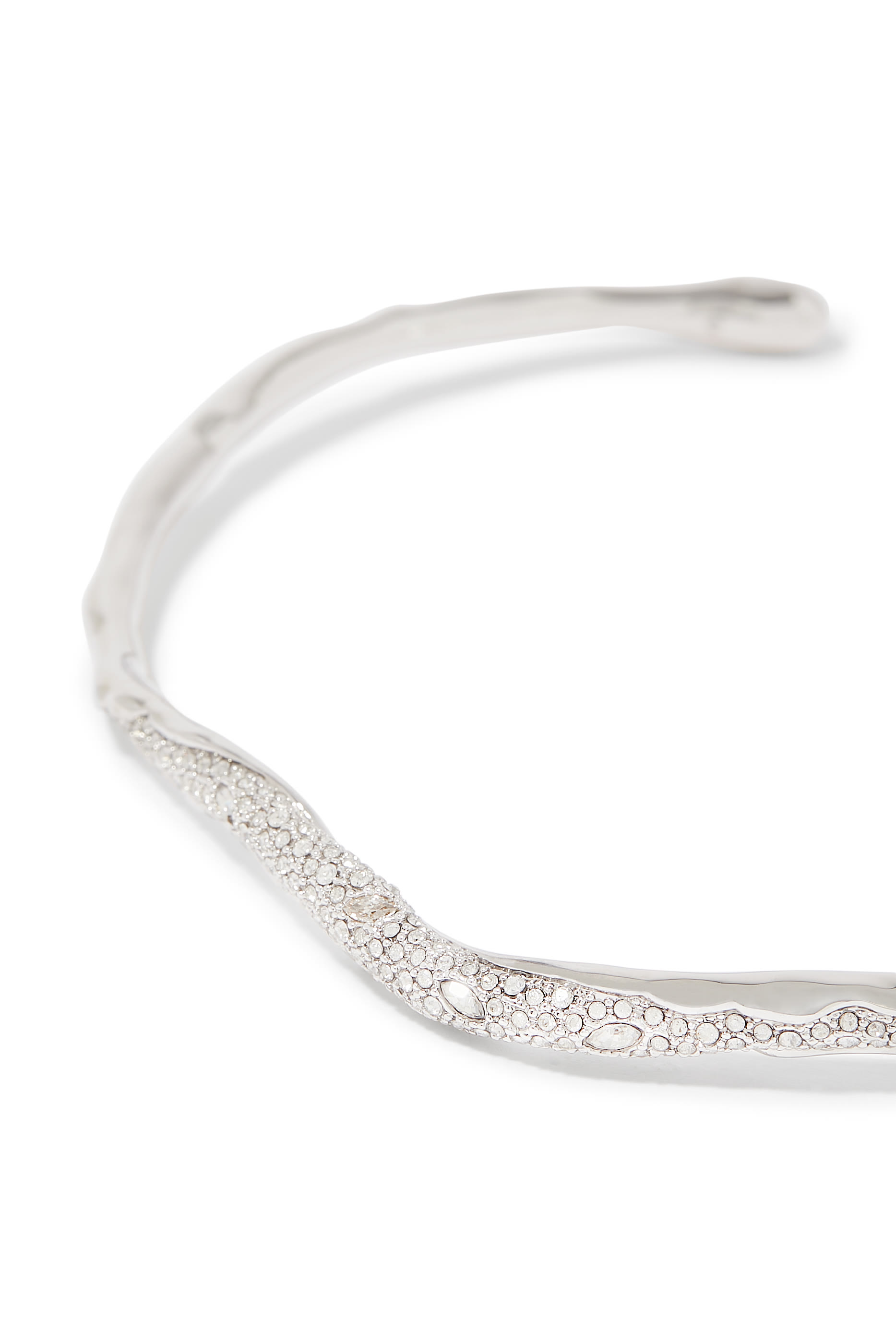 قلادة رقبة رفيعة سولاناليس مرصعة بالكريستال