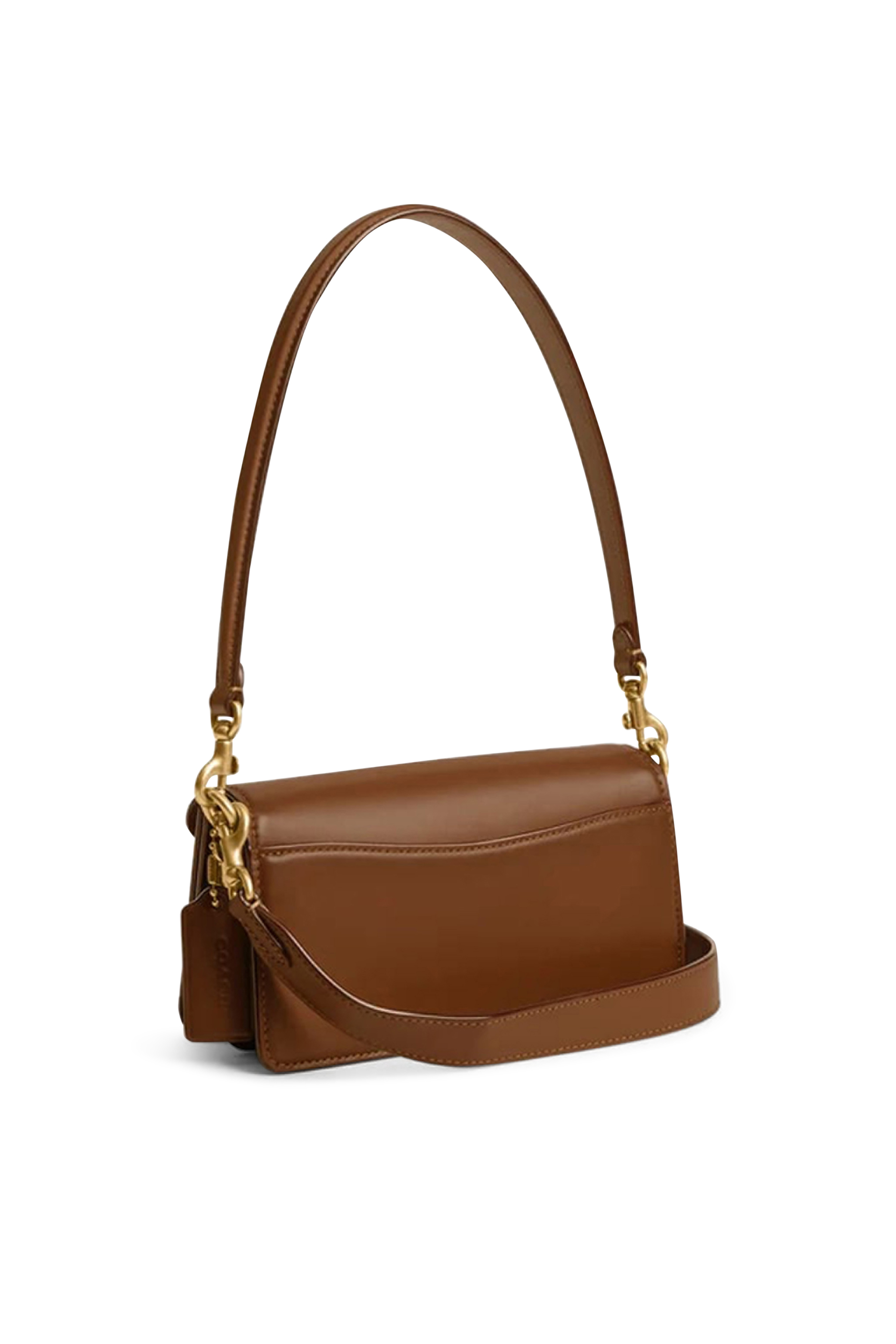 حقيبة كتف تابي 20 قماش قنب بشعار الماركة