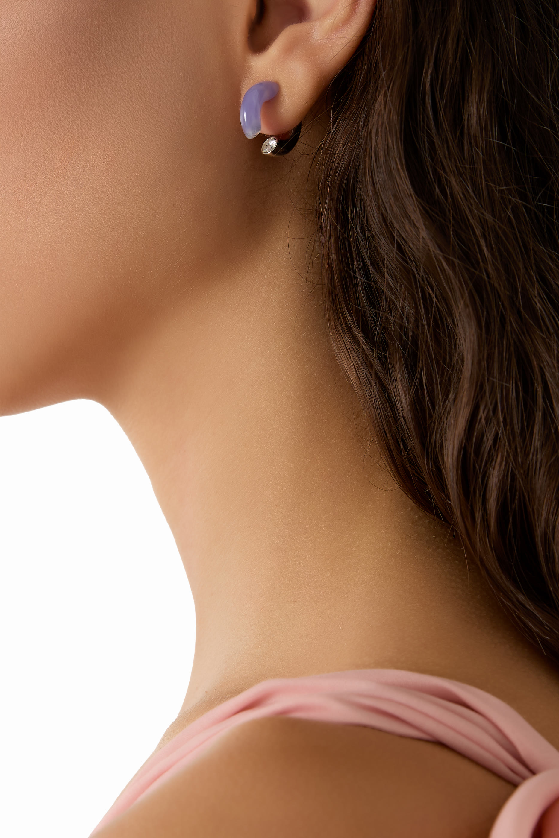 أقراط هاجي بتصميم متداخل