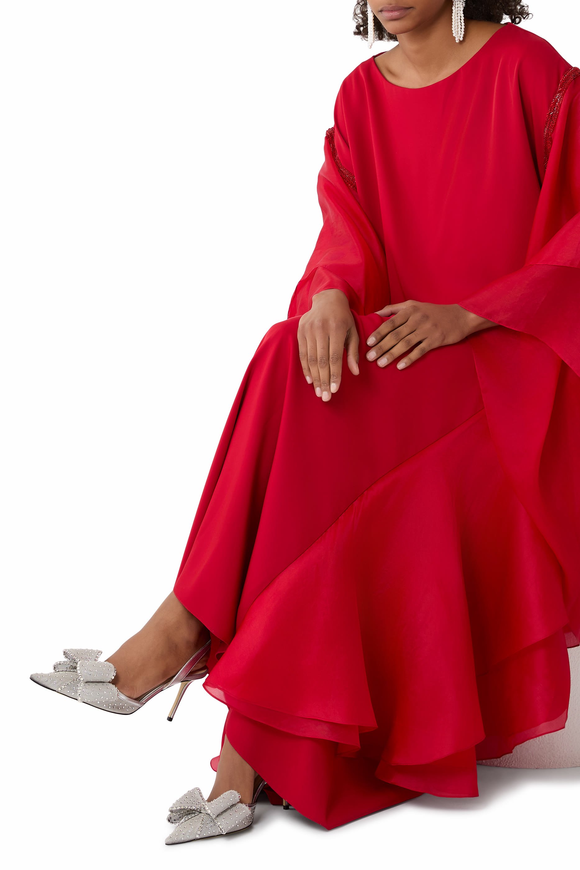 حذاء بسير خلفي 85 قماش شبكي