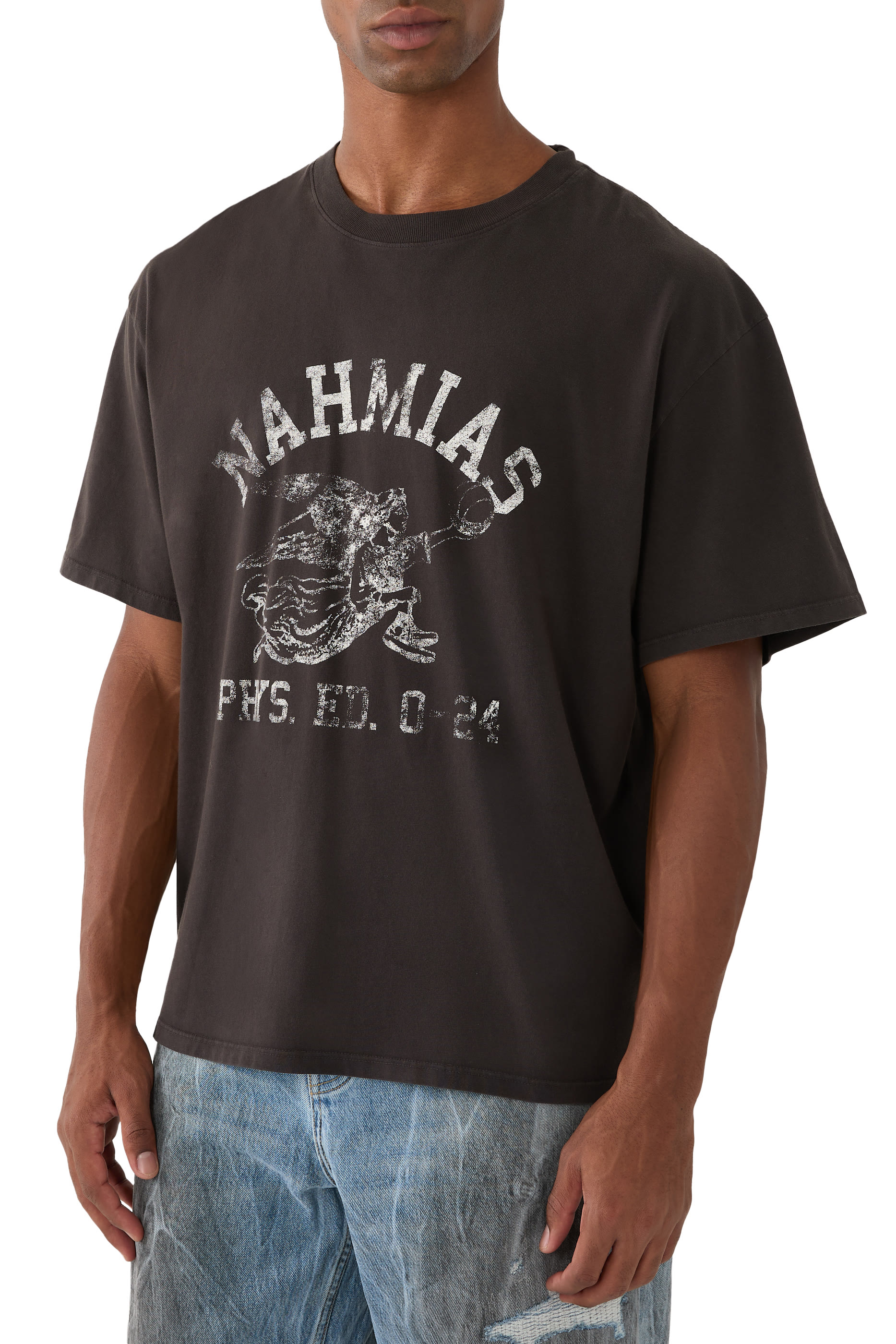 تيشيرت فيس. إي دي بقصة مربعة