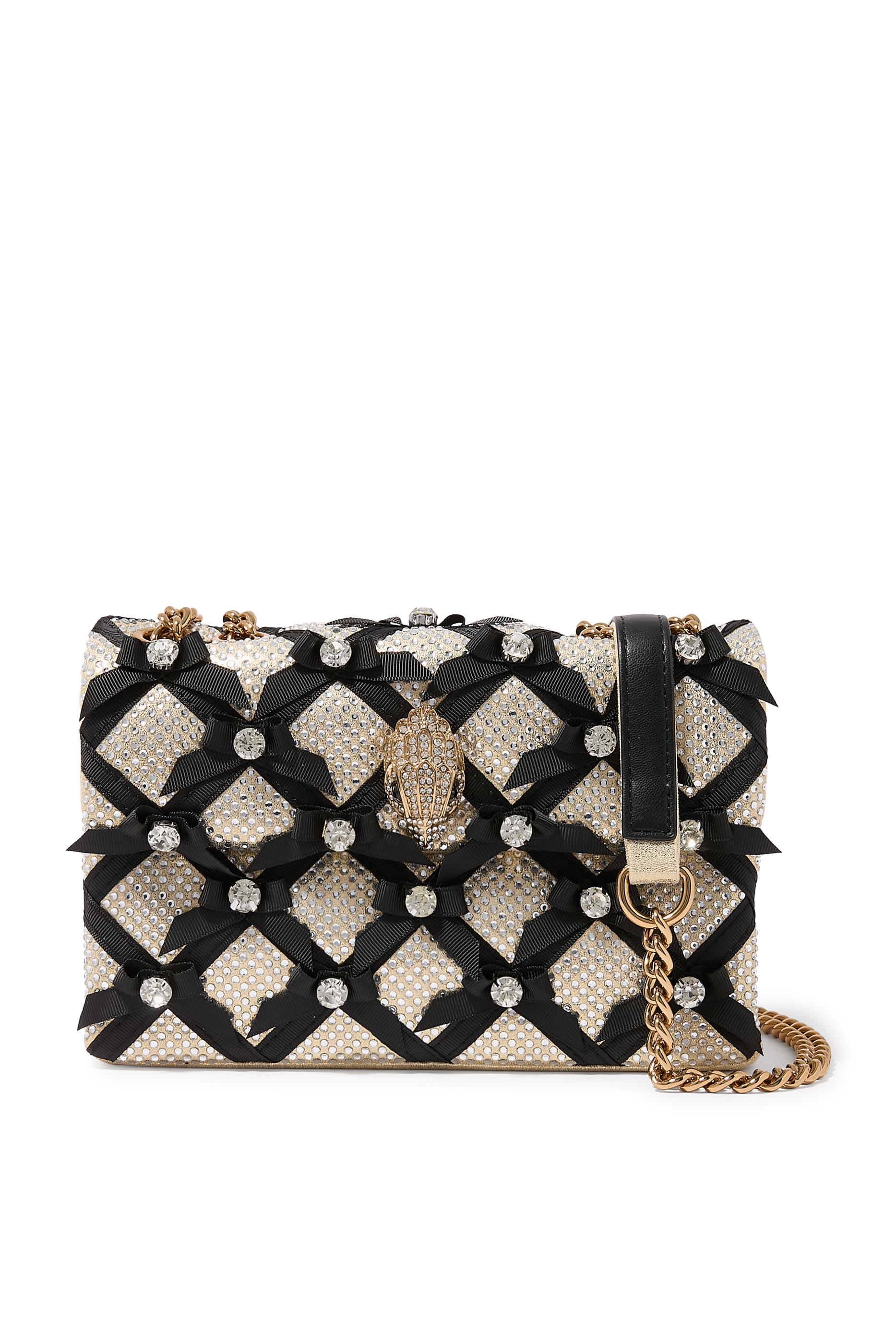 حقيبة كنسنغتون متوسطة بفيونكة