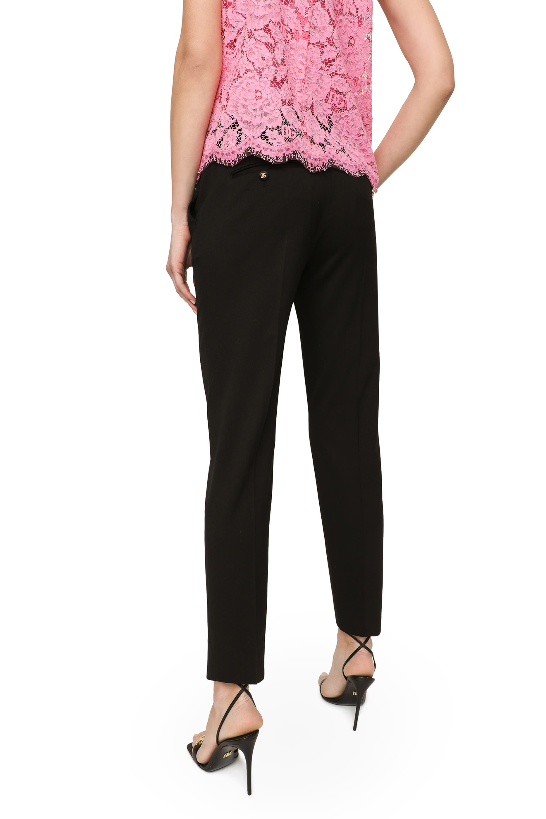 بنطال قماش صوف