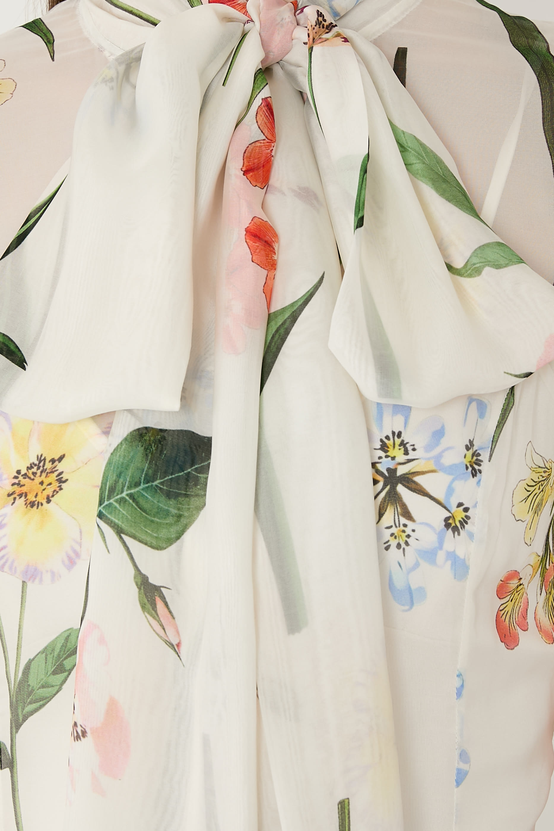 فستان ليليث طويل بربطة عنق