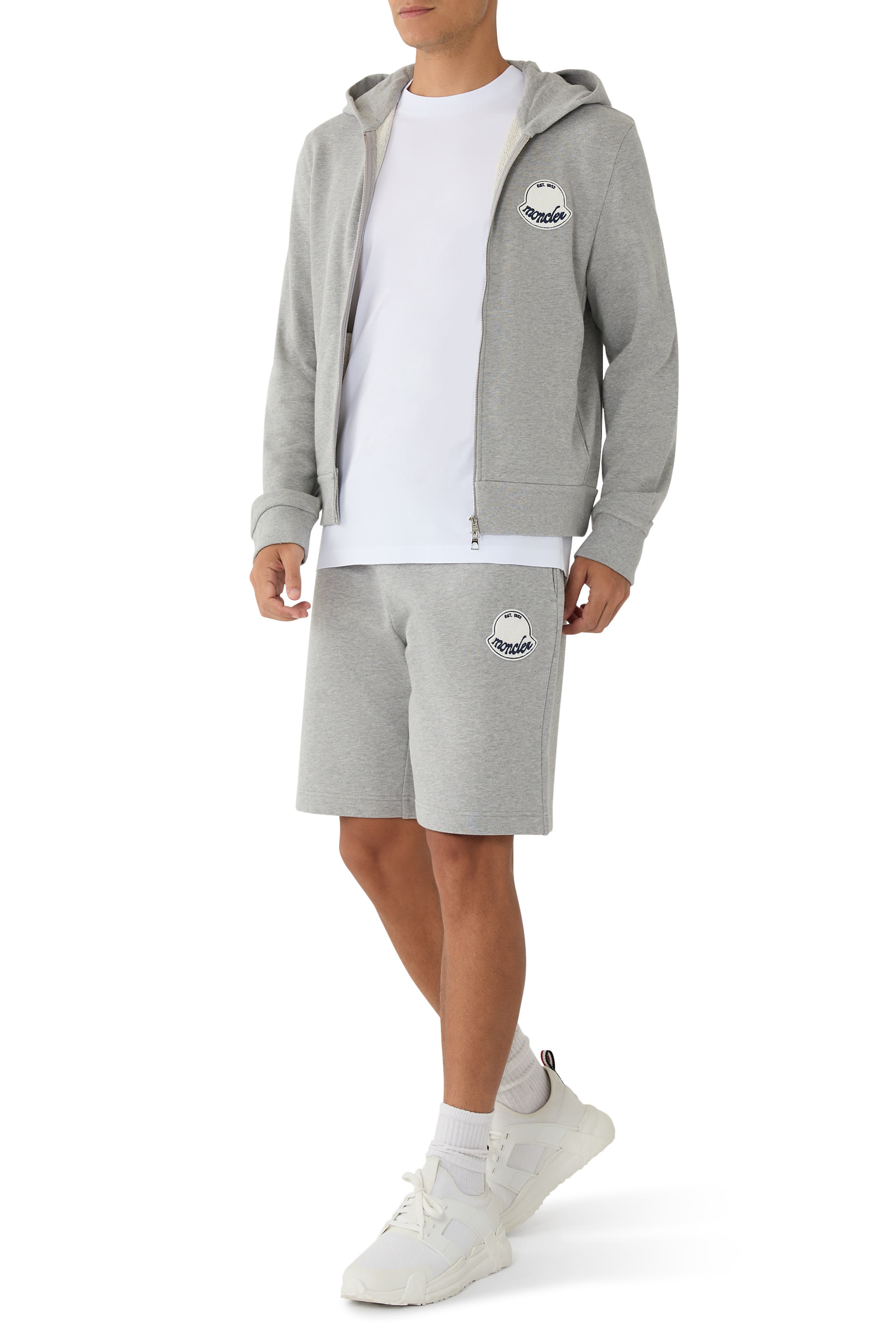 شورت رياضي برقعة شعار المارك