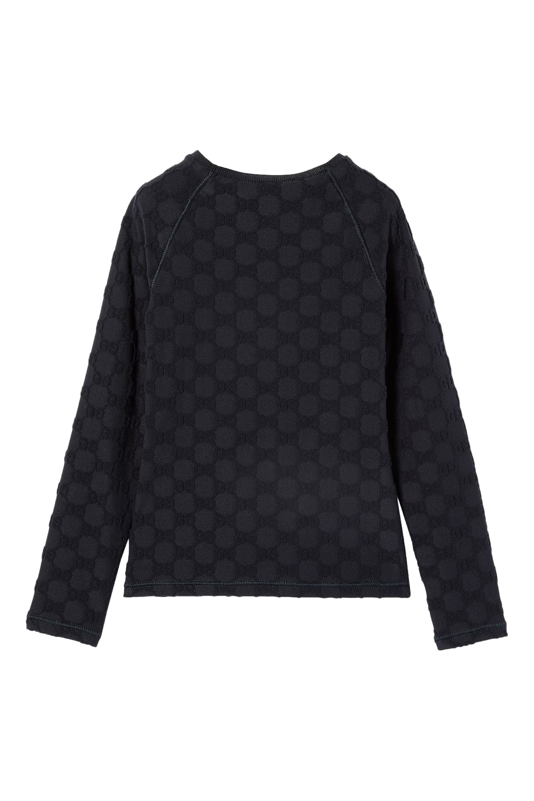 تيشيرت بنقشة حرفي شعار الماركة قماش تيري