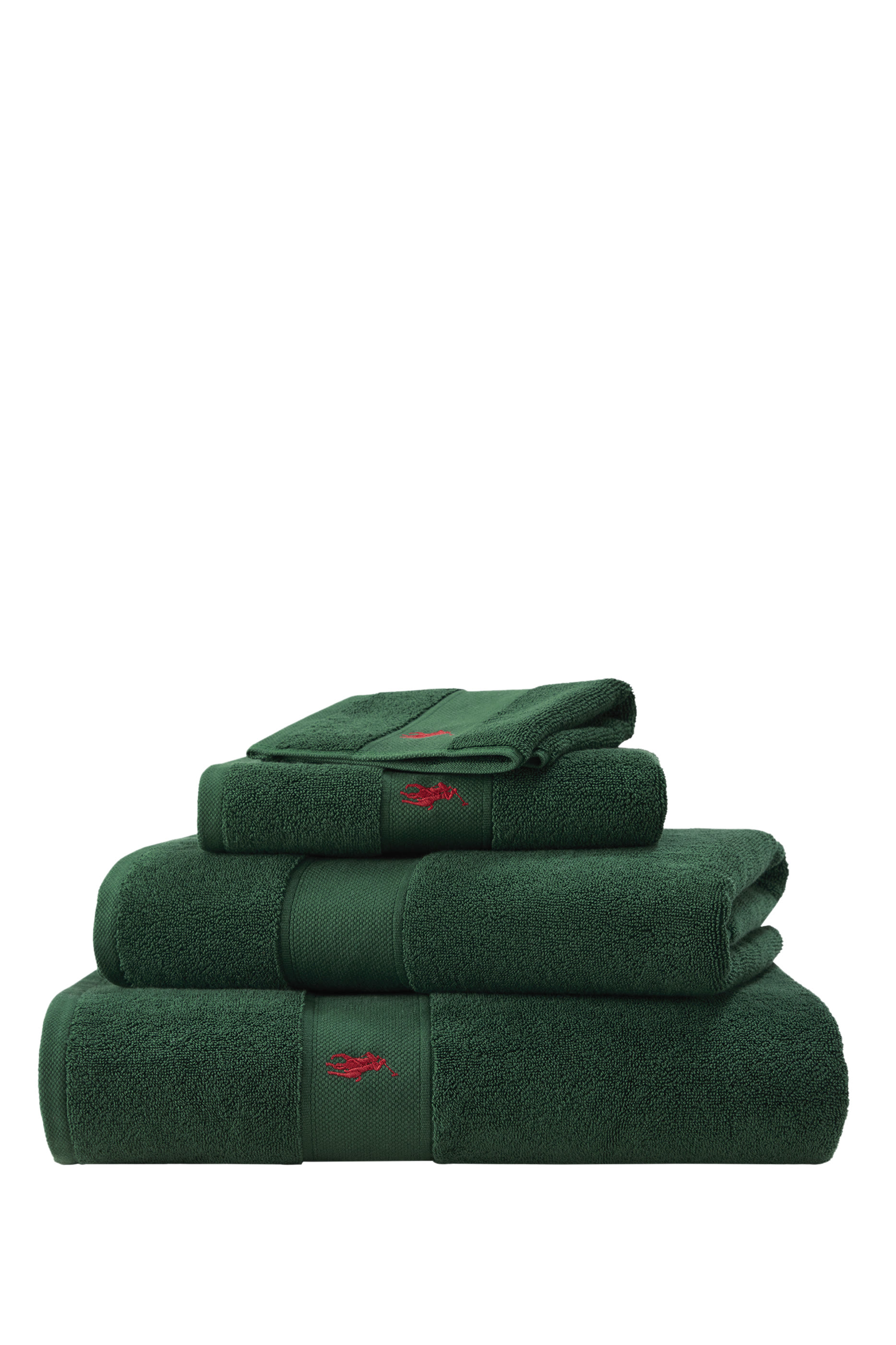 منشفة بشعار الماركة