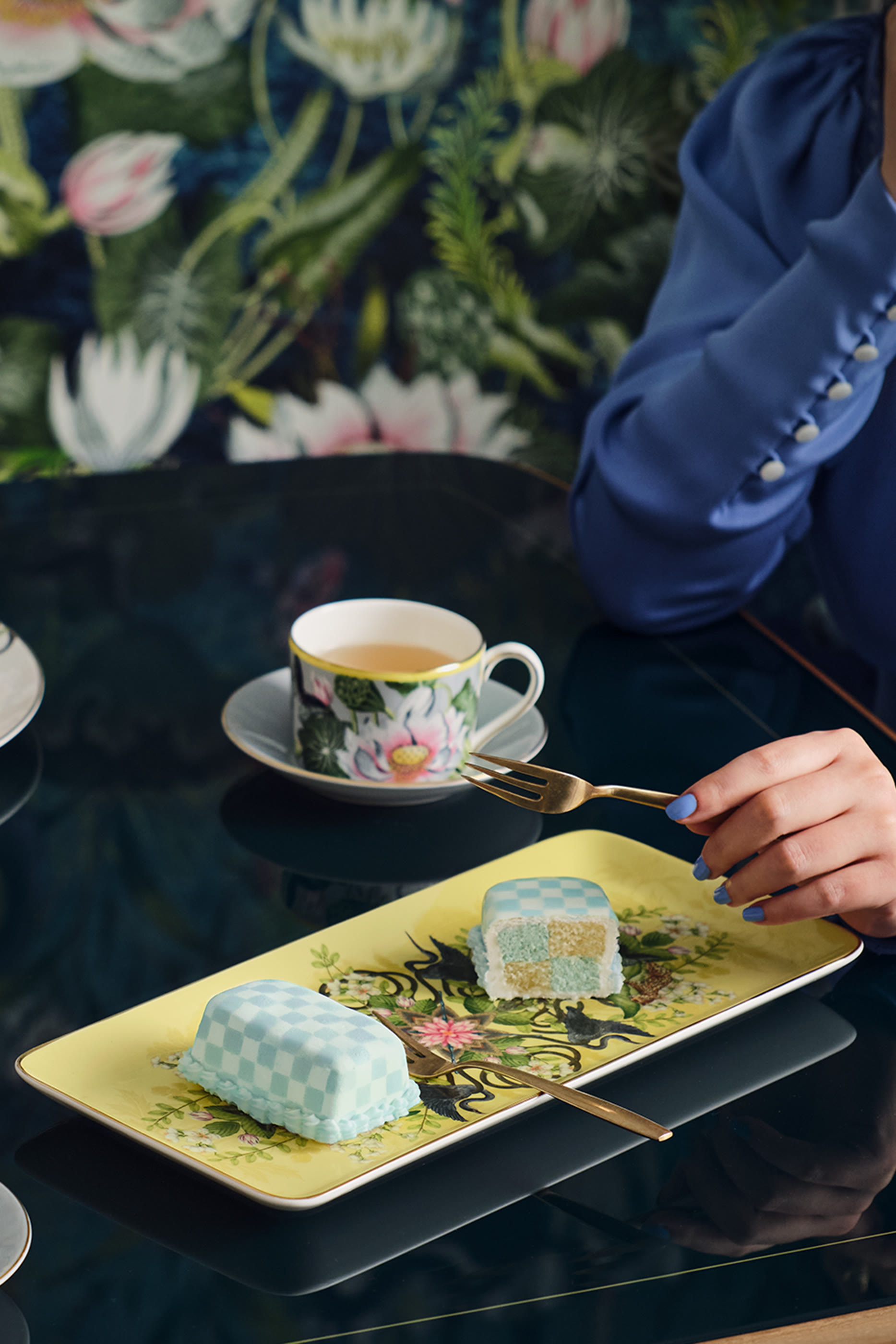 Wonderlust Waterlily Teacup & Saucer