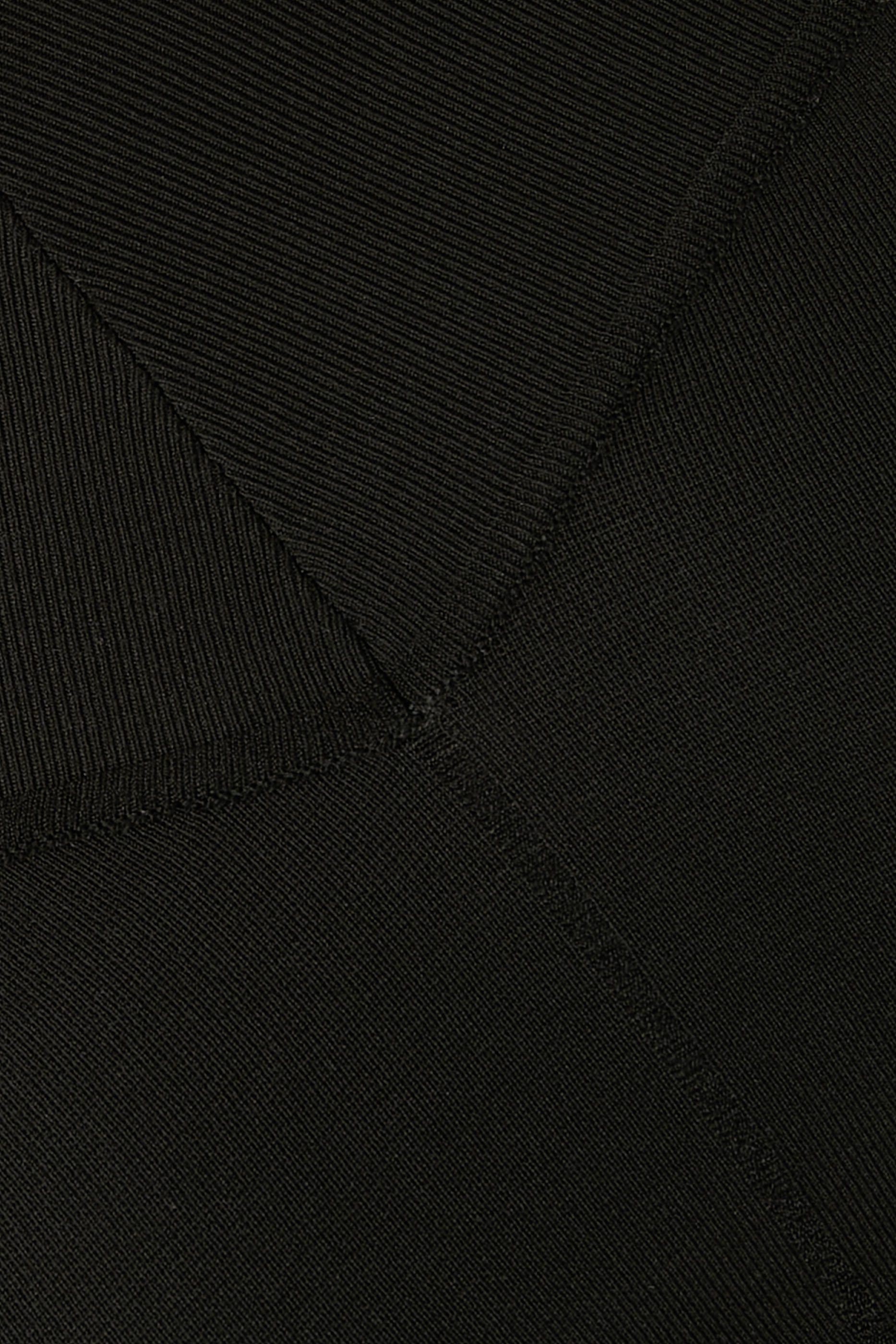 فستان منسوج متوسط الطول