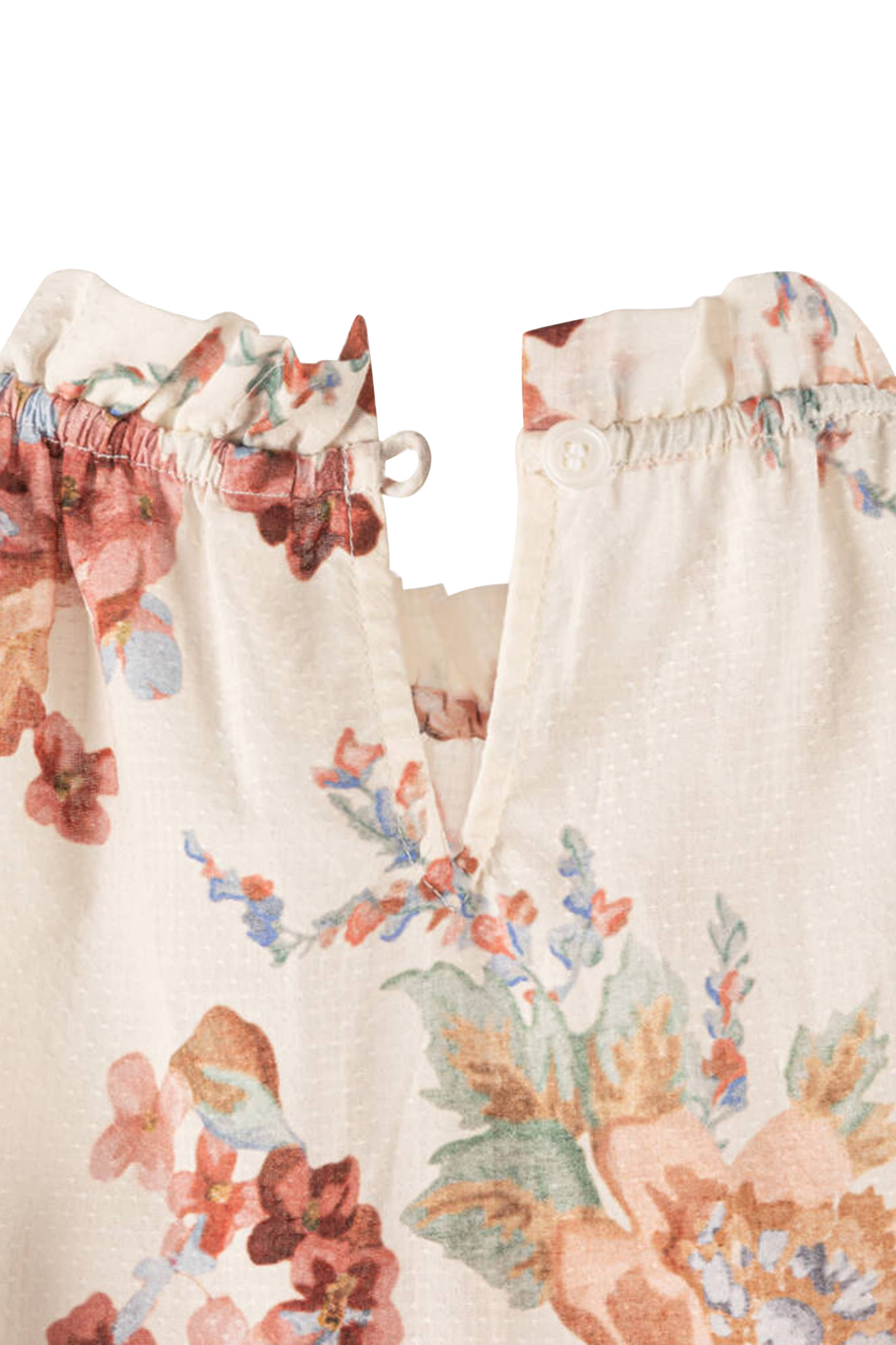 فستان أويكن بأكمام فراشة للأطفال