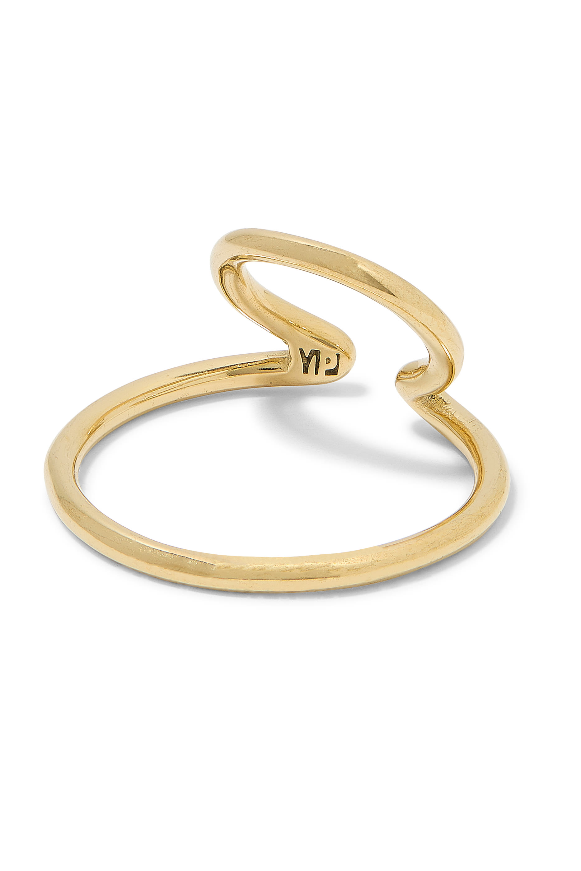 أقراط لو، ستانلس ستيل مطلي بالذهب