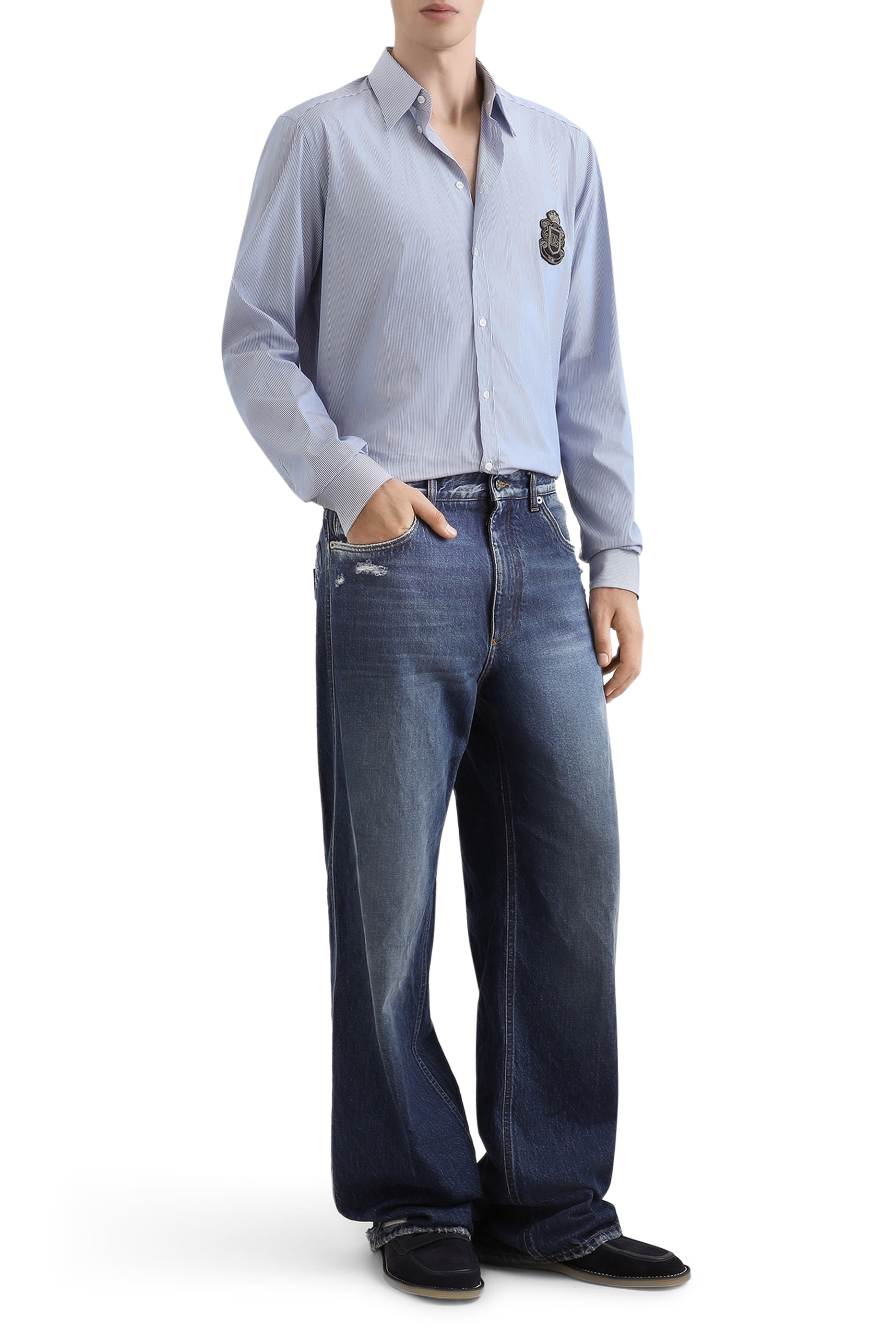 قميص مارتيني مخطط