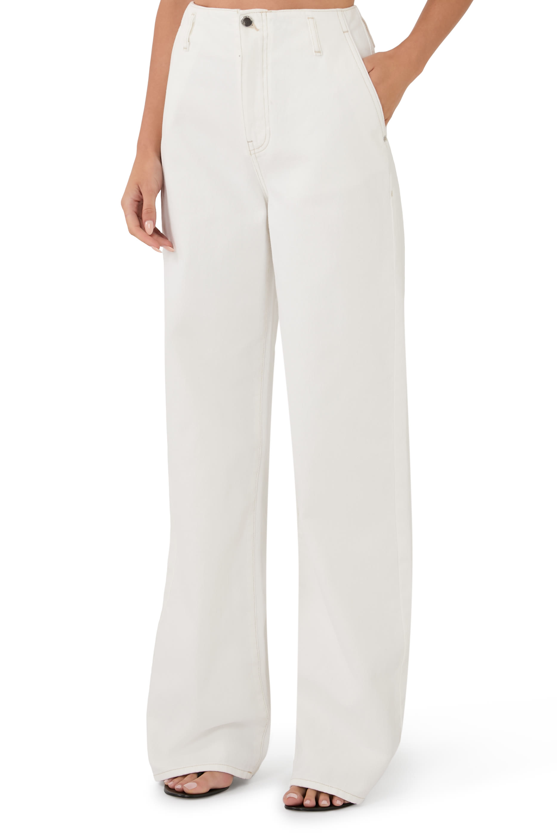 J2H Garment-Dyed Drill Relaxed-Fit Jeans