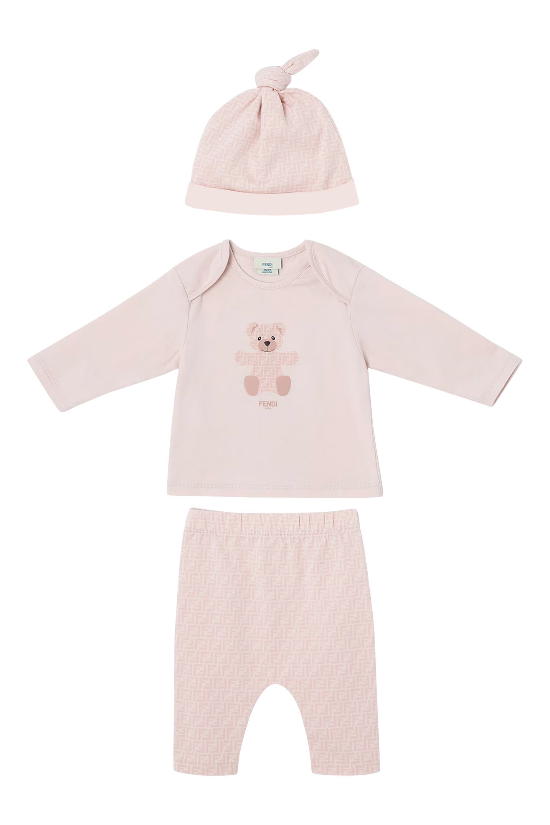 طقم سويت شيرت، بنطال وقبعة جيرسيه للأطفال