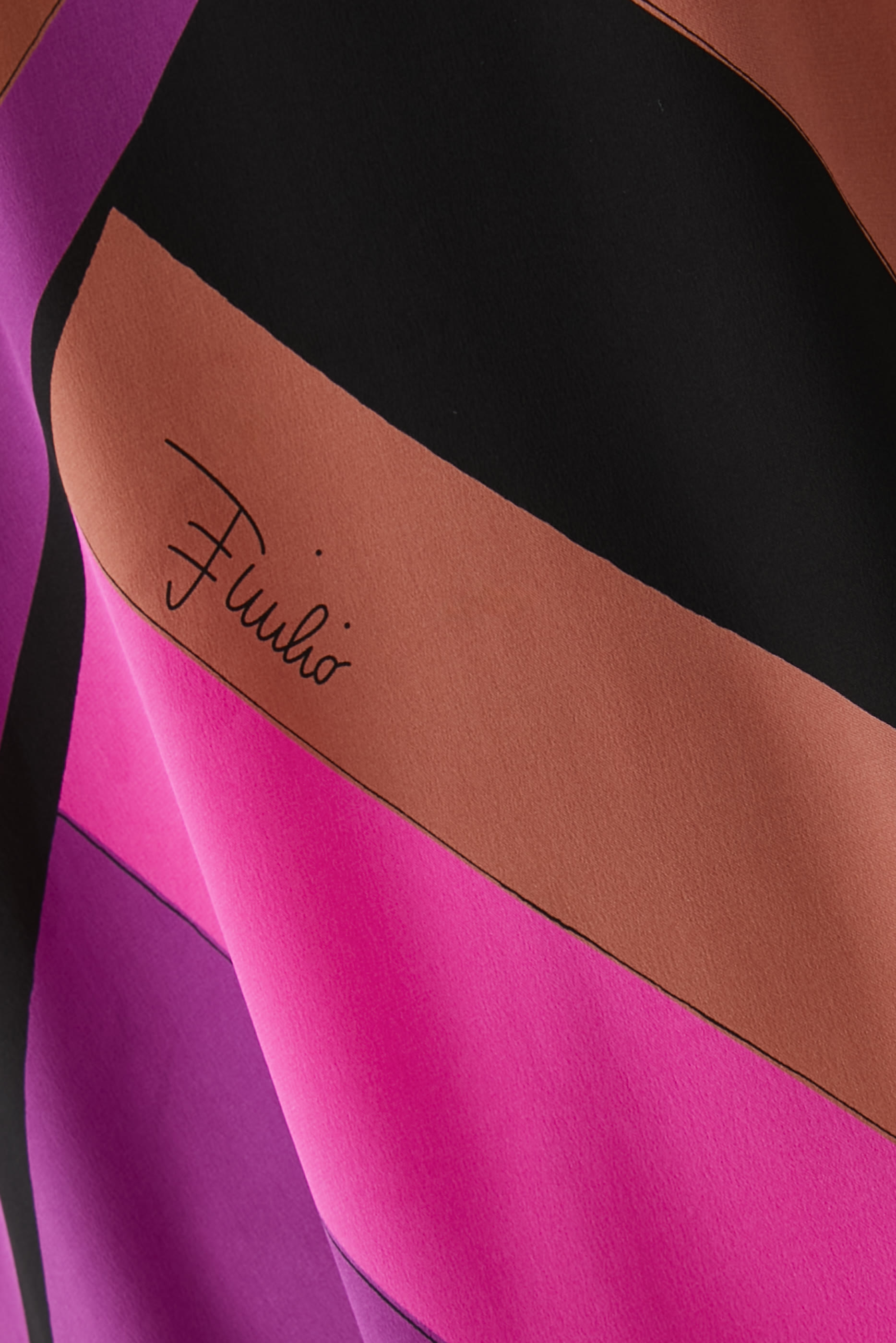 قفطان حرير بنقشة ايريد