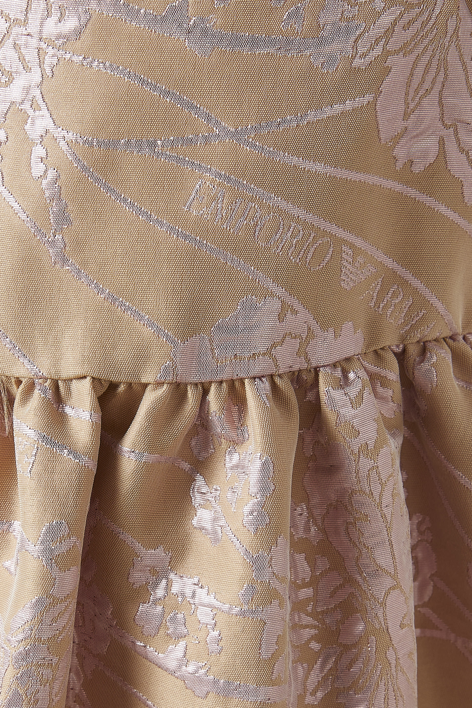 فستان جاكار بطبعات أزهار للأطفال