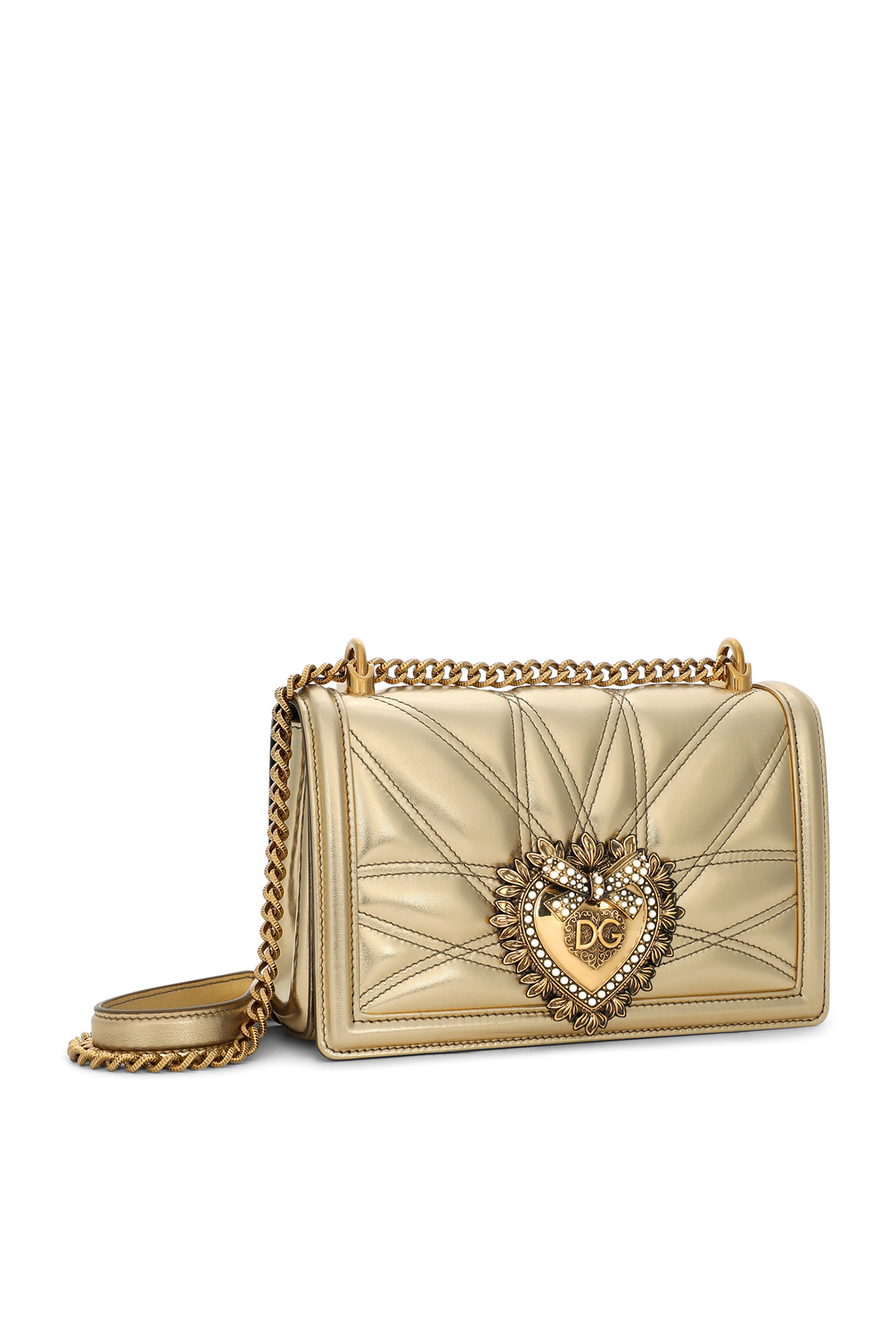 حقيبة ديفوشن متوسطة جلد نابا مبطن