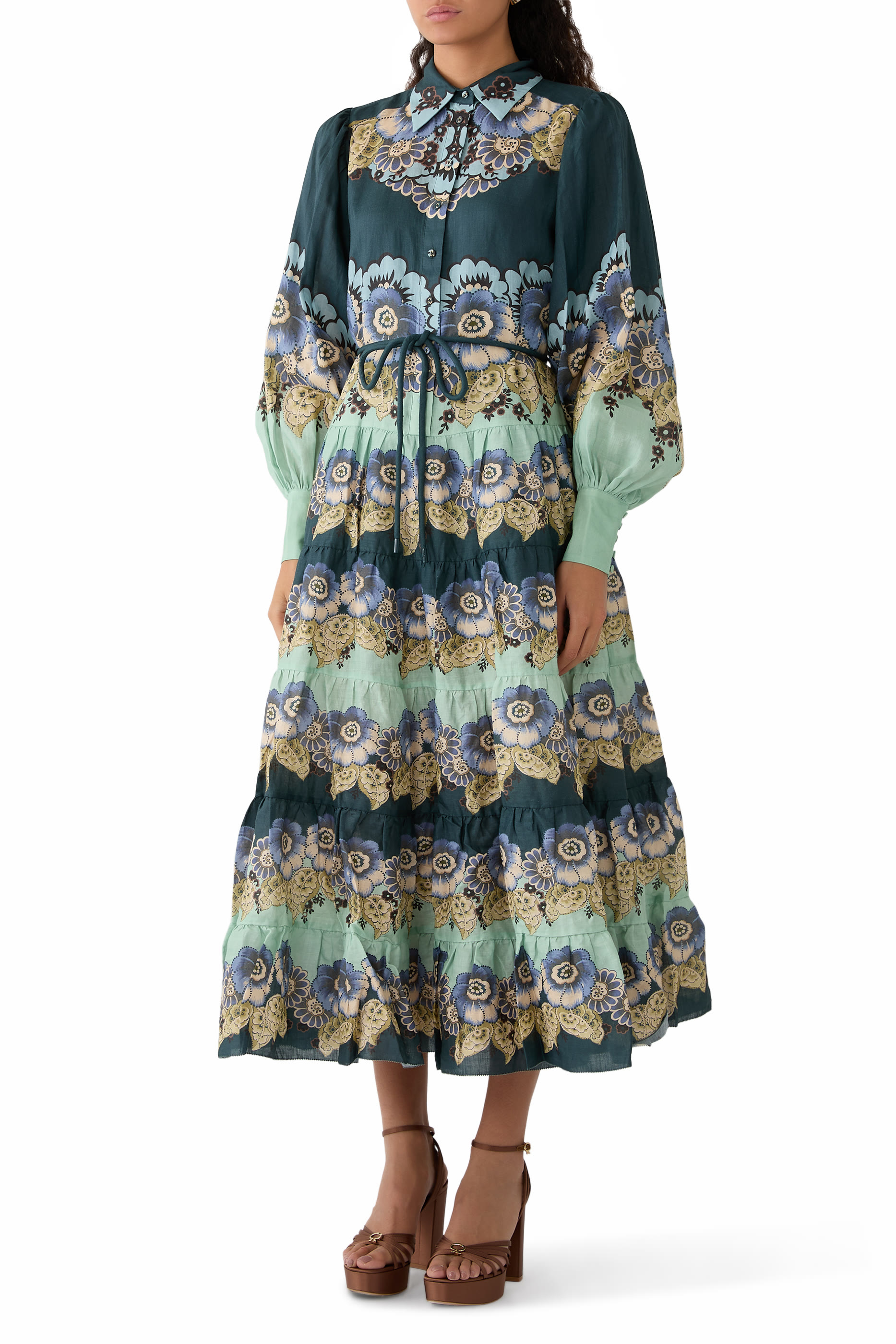 فستان مادالينا بتصميم قميص