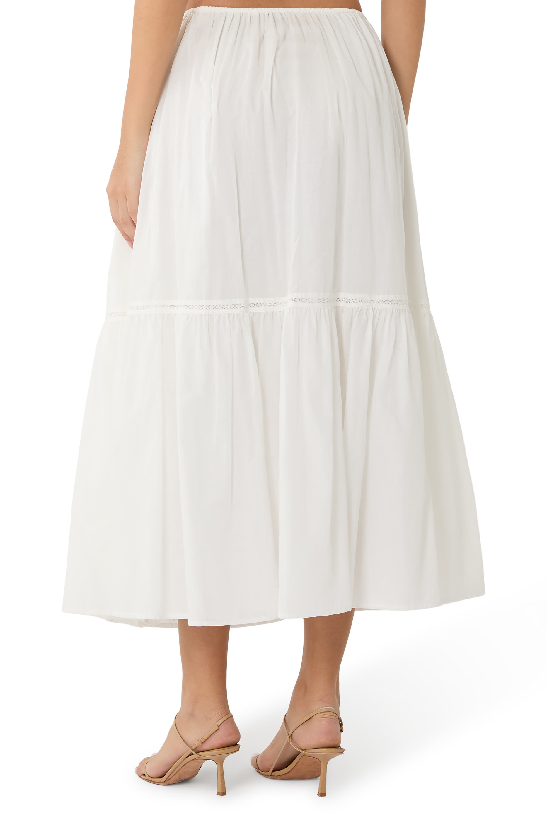 تنورة فينتا متوسطة الطول