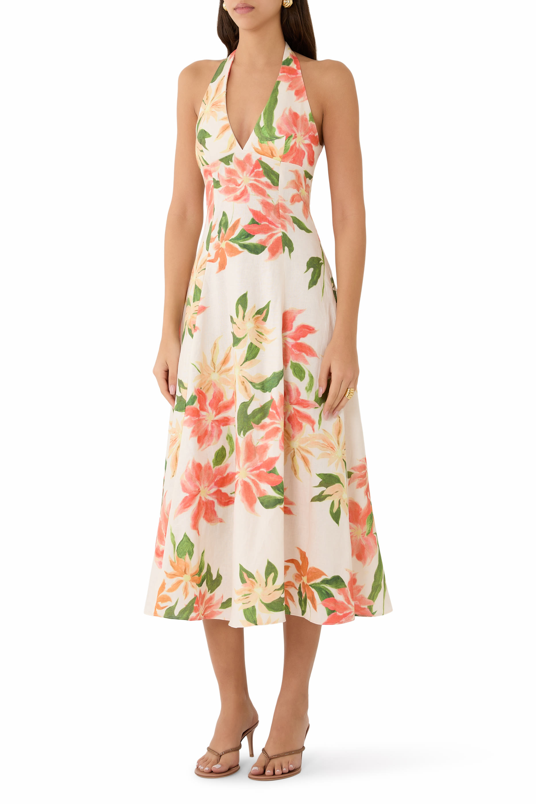 فستان ماريه متوسط ​​الطول