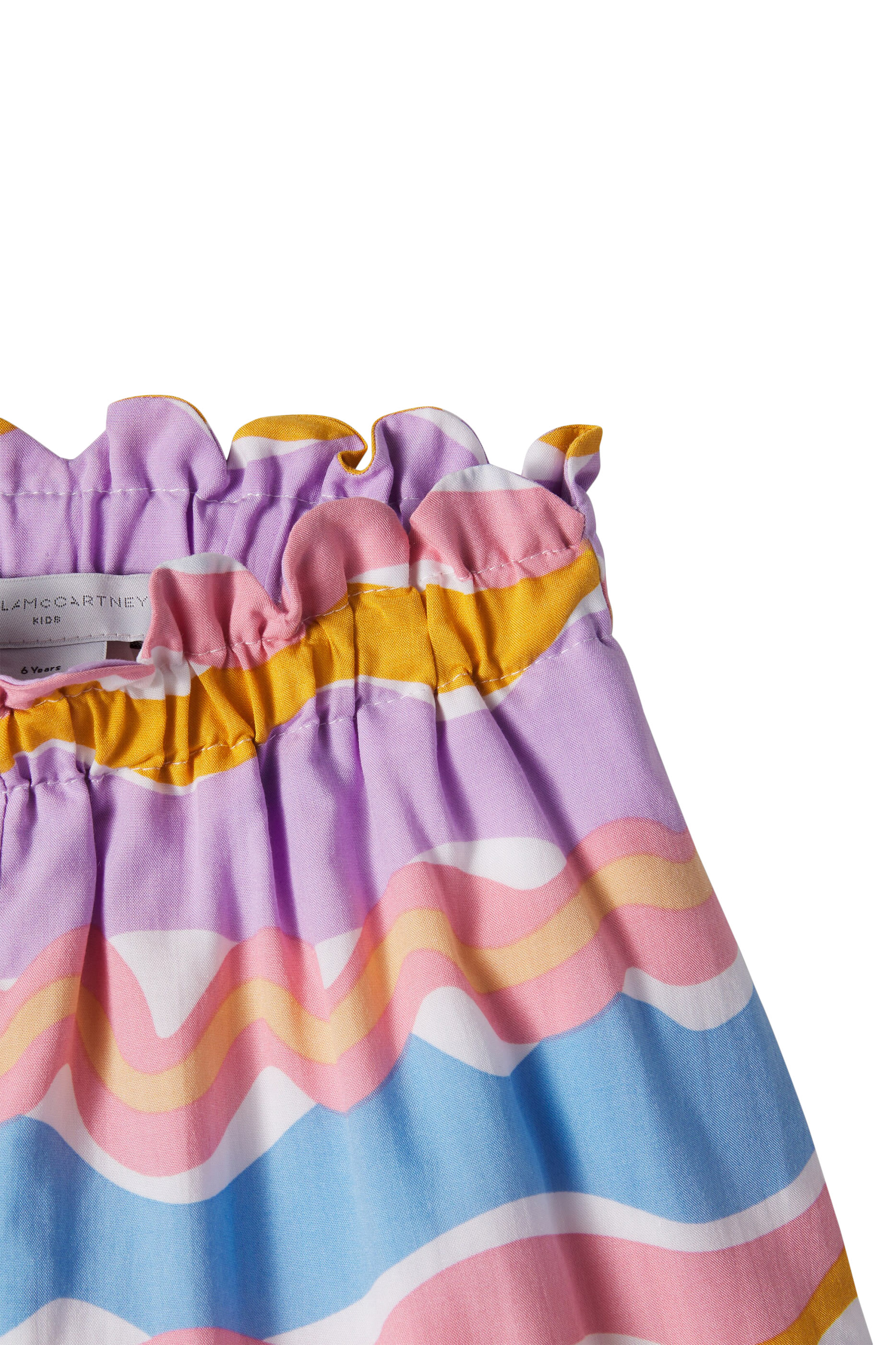 شورت بنقشة مموجة للأطفال