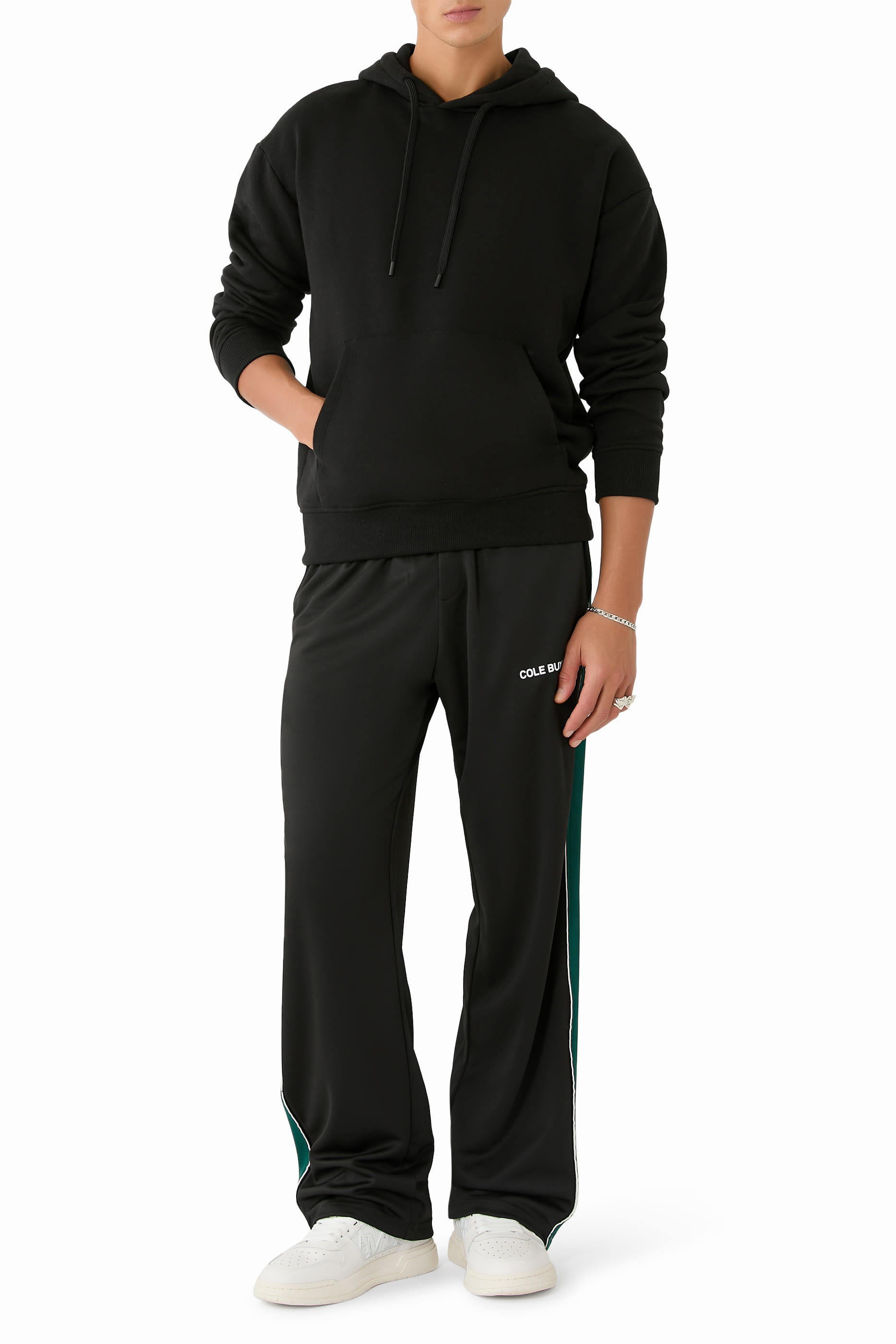 بنطال رياضي بشريط بلون مغاير